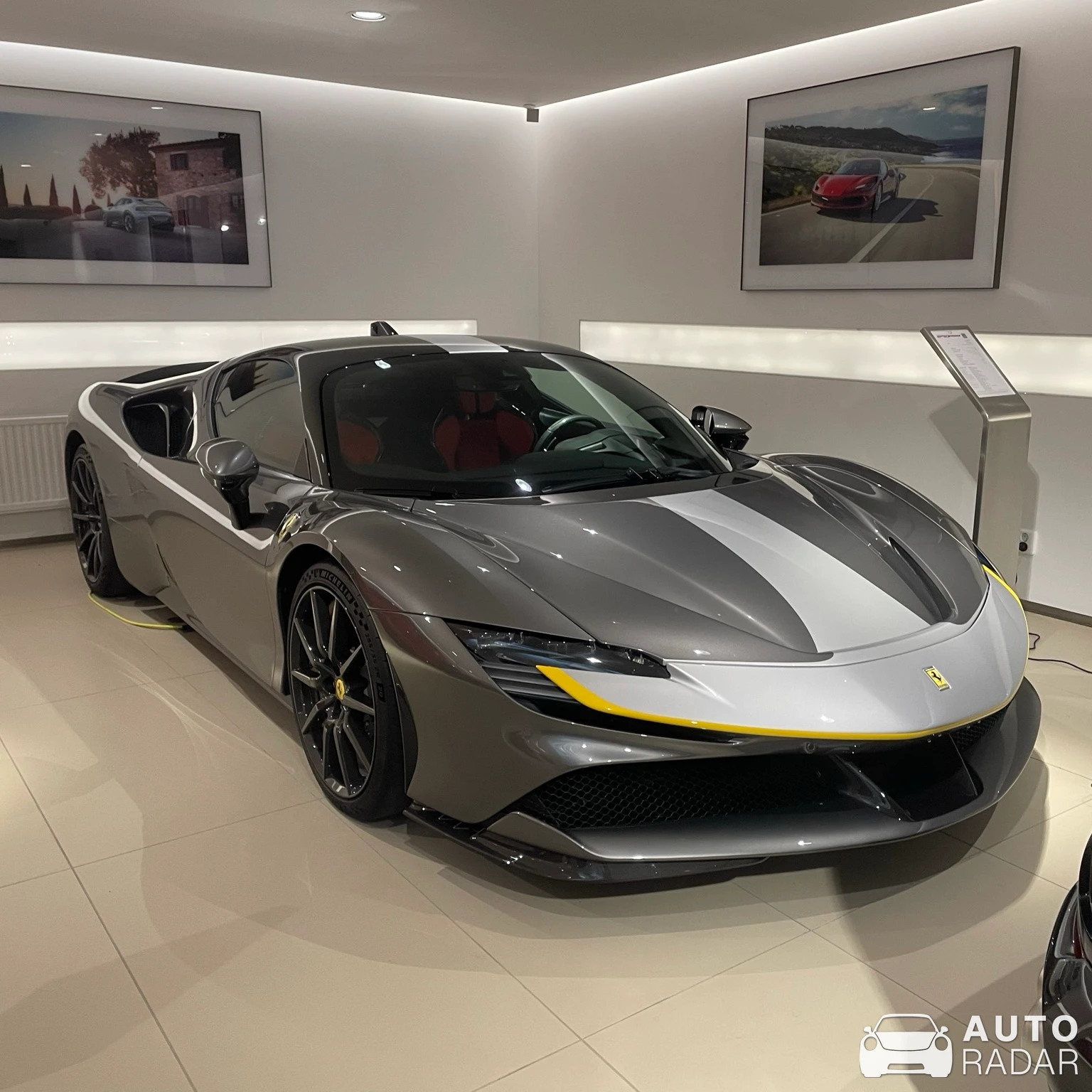 Ferrari SF90 Stradale Assetto Fiorano spotted in Stockholm