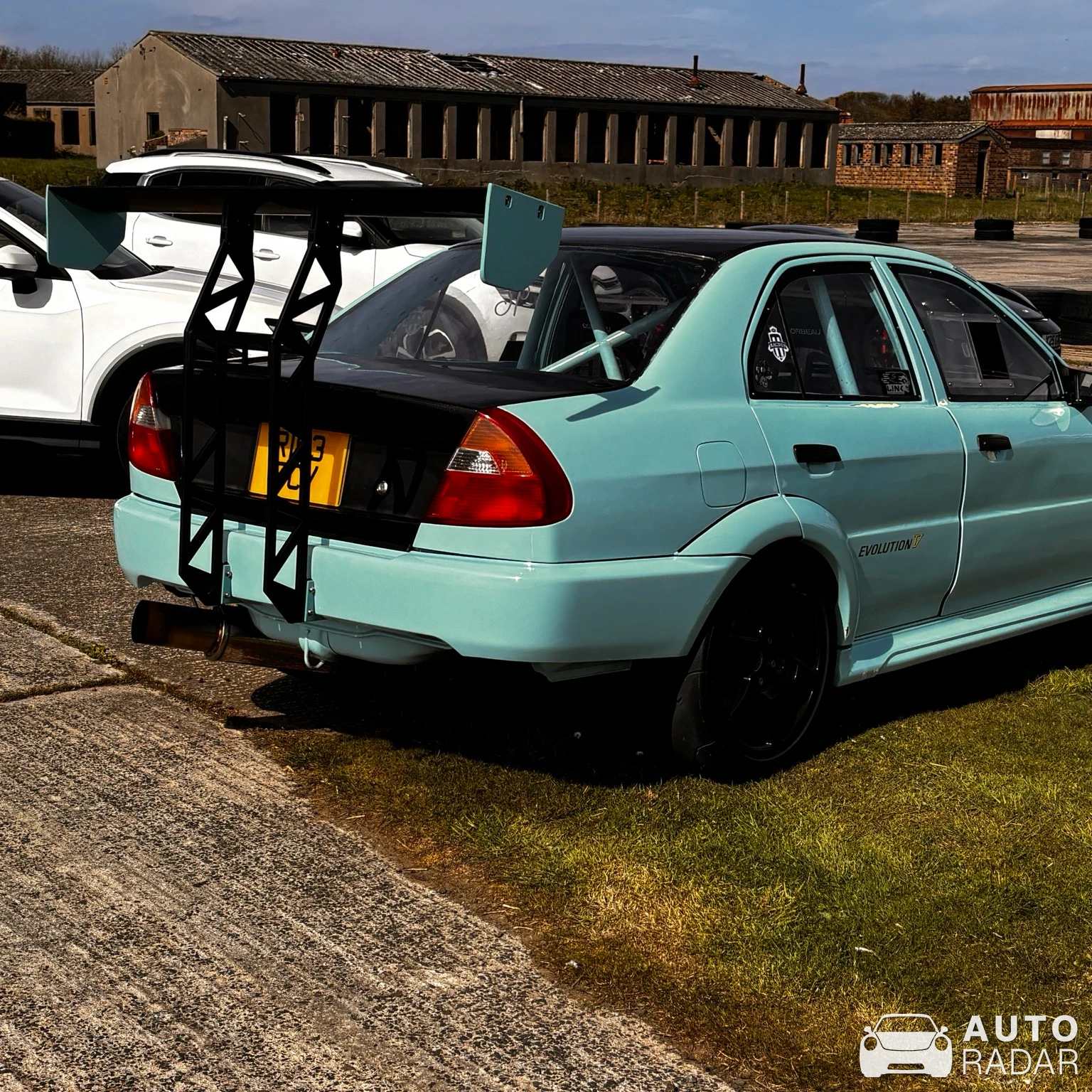 Mitsubishi Lancer Evolution V spotted in Anstruther