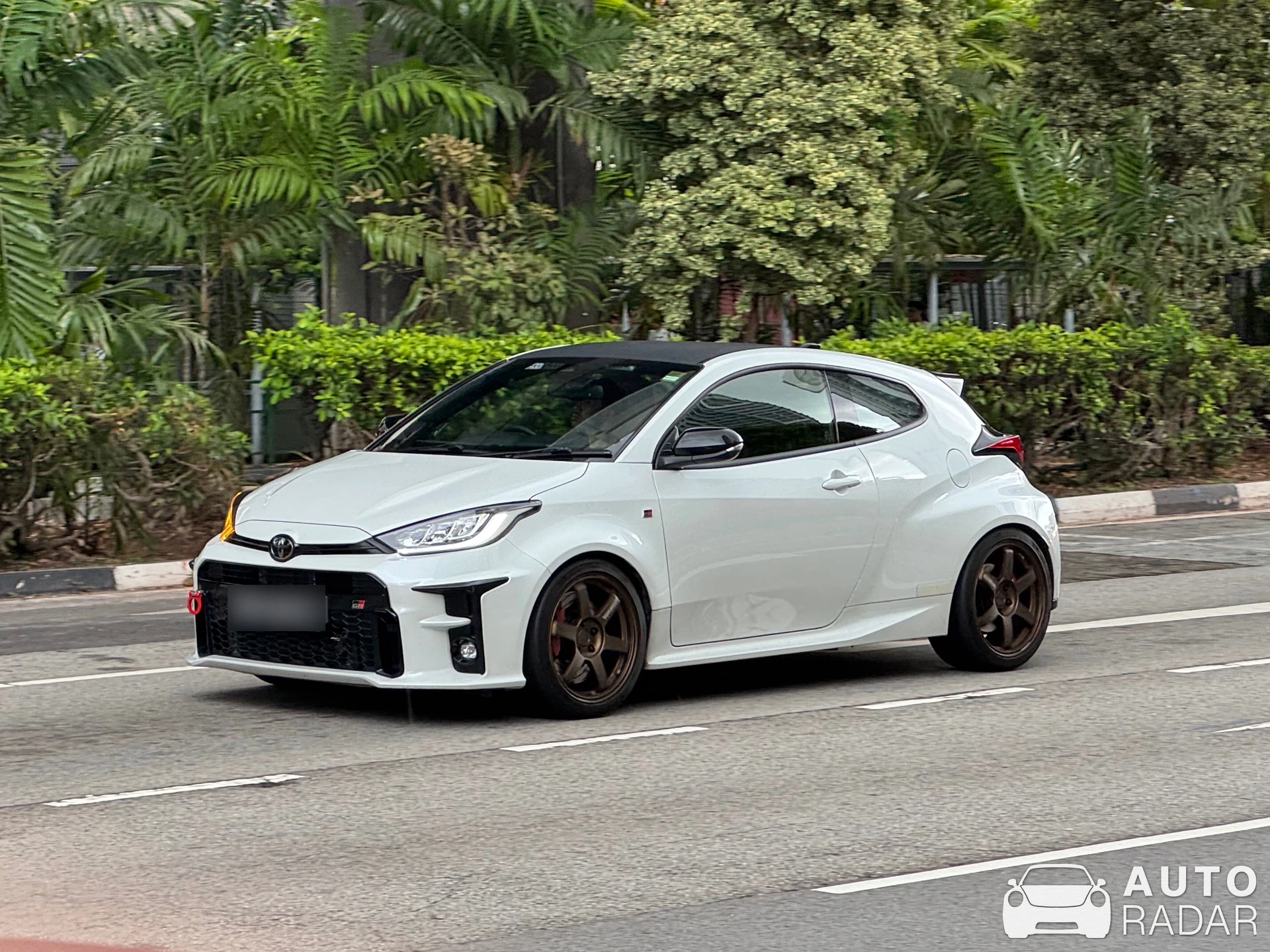 Toyota GR Yaris GR-Four spotted in Singapore