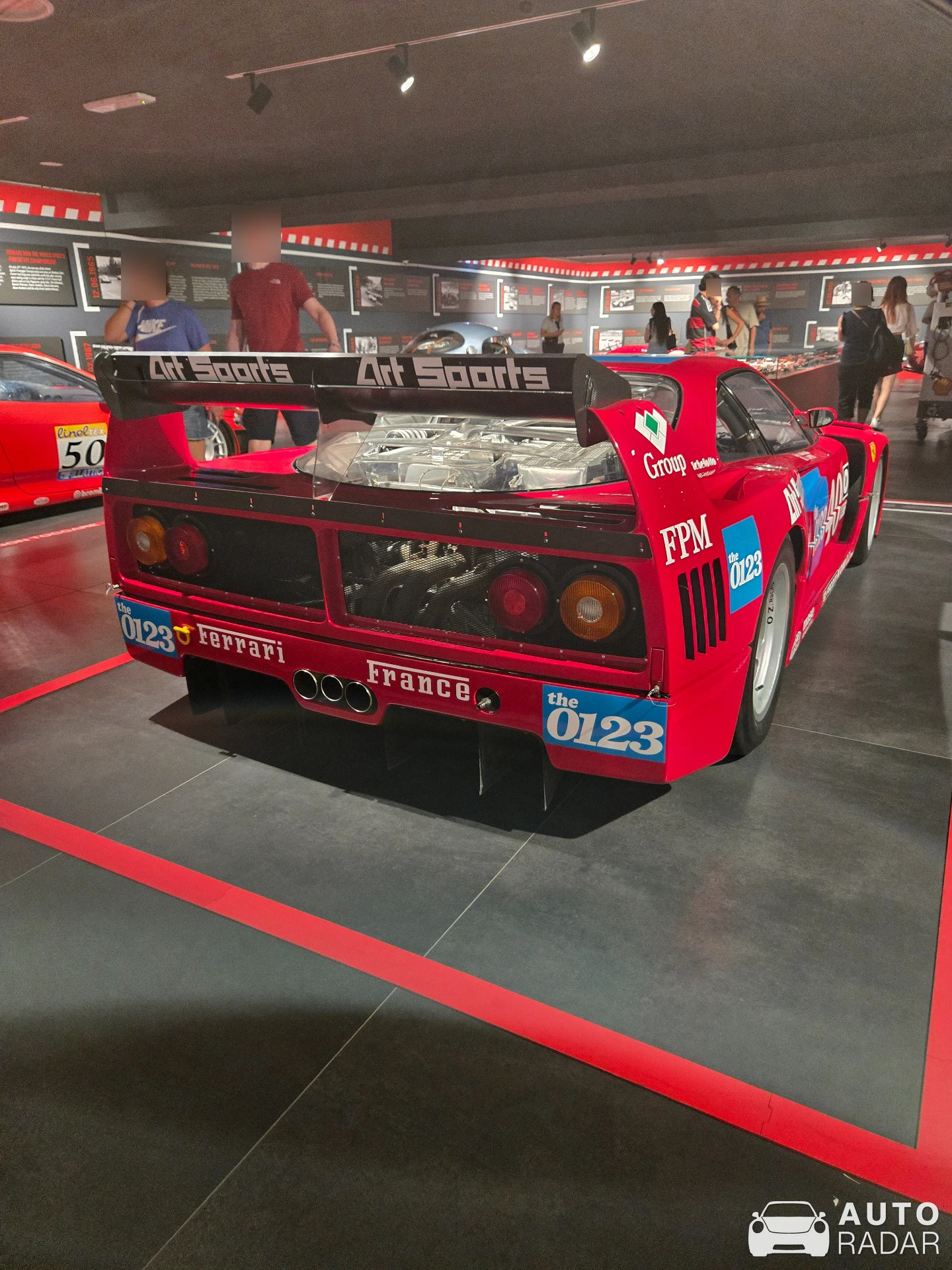 Ferrari F40 LM spotted in Maranello