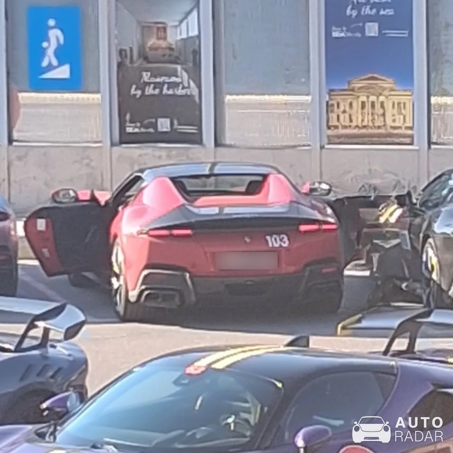Ferrari 12Cilindri Spider spotted in Pireas