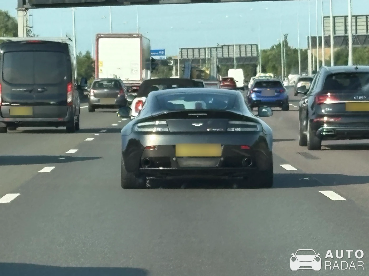 Aston Martin Virage spotted in Staines-Upon-Thames