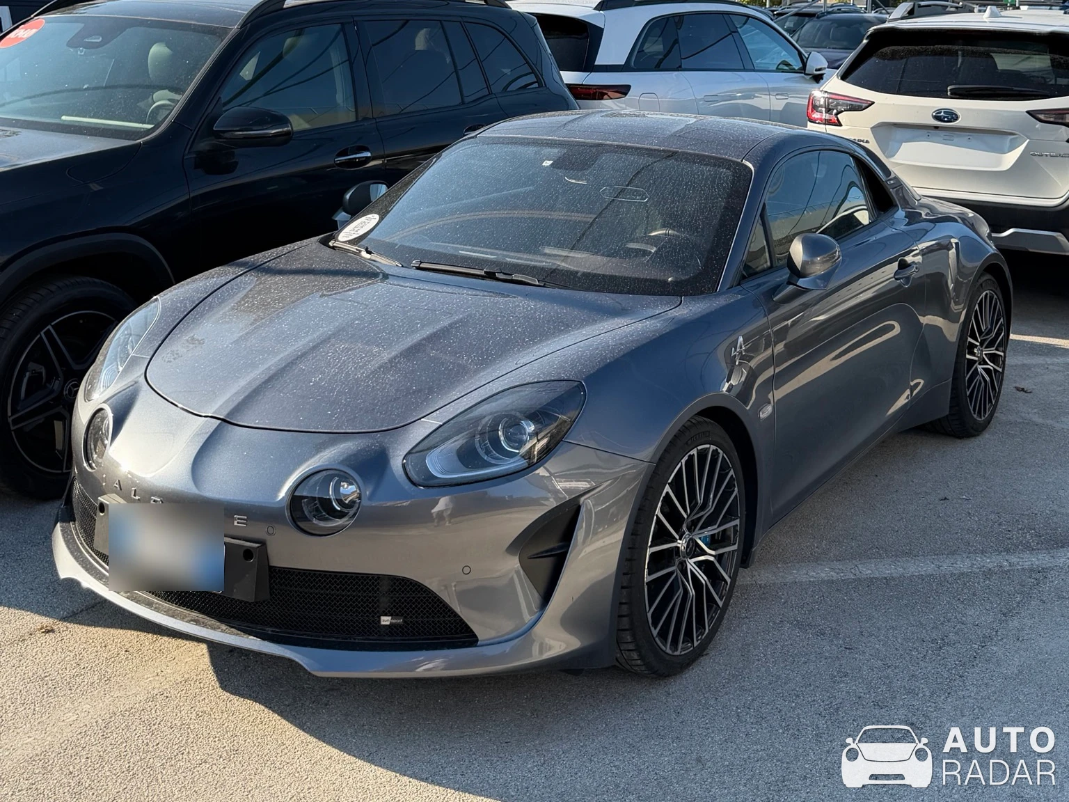 Alpine A110 GT spotted in Montesilvano