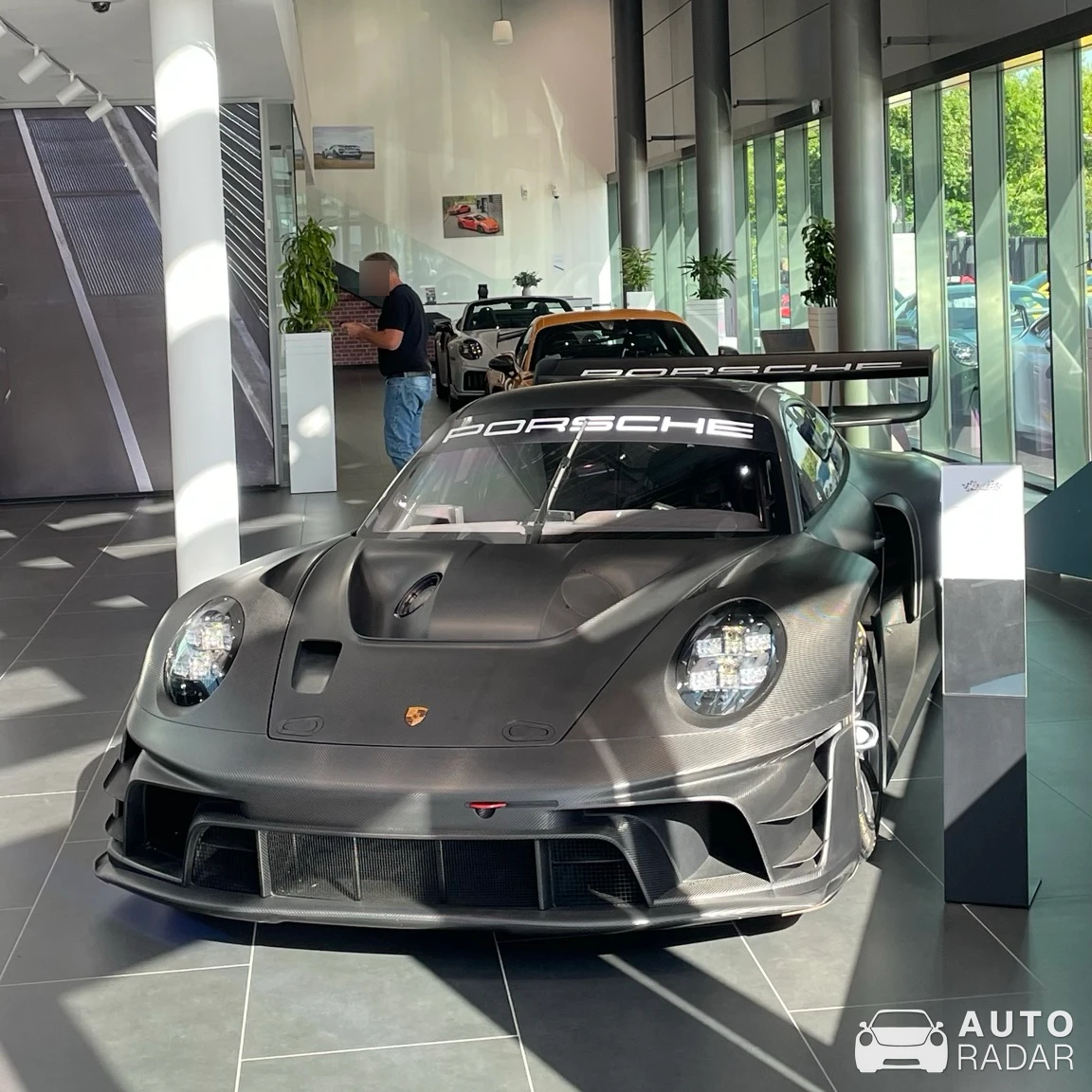 Porsche 992 GT3 R Rennsport MkI spotted in Poissy