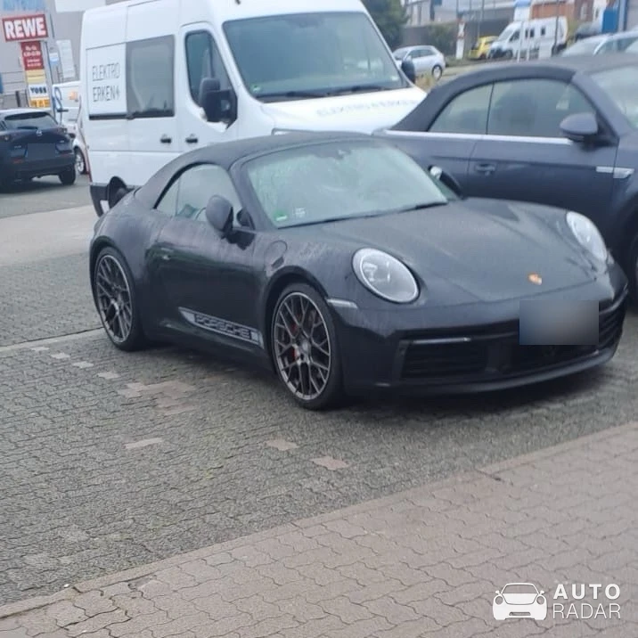 Porsche 992 Carrera S Cabriolet MkI spotted in Zwönitz
