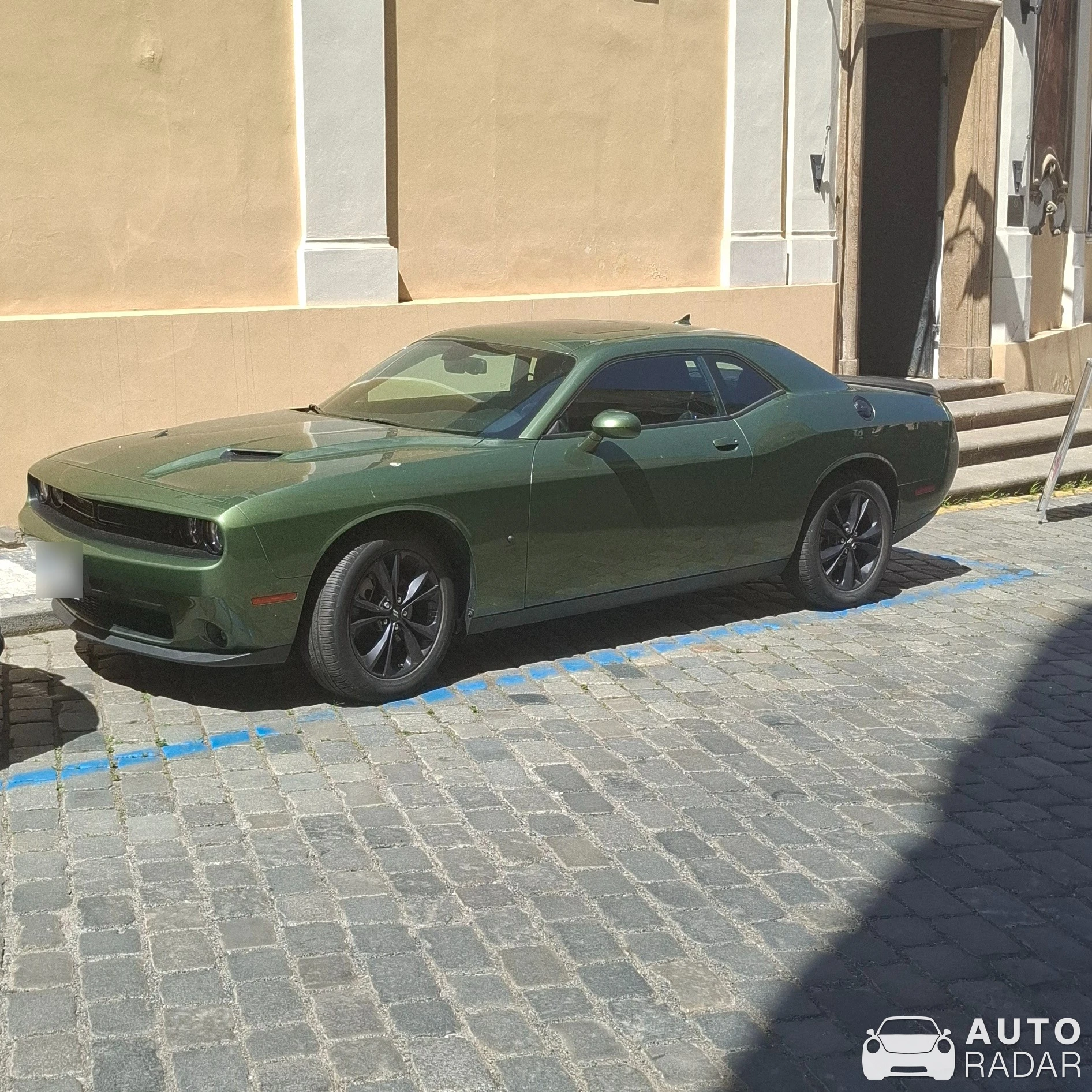 Dodge Challenger spotted in Prague 1