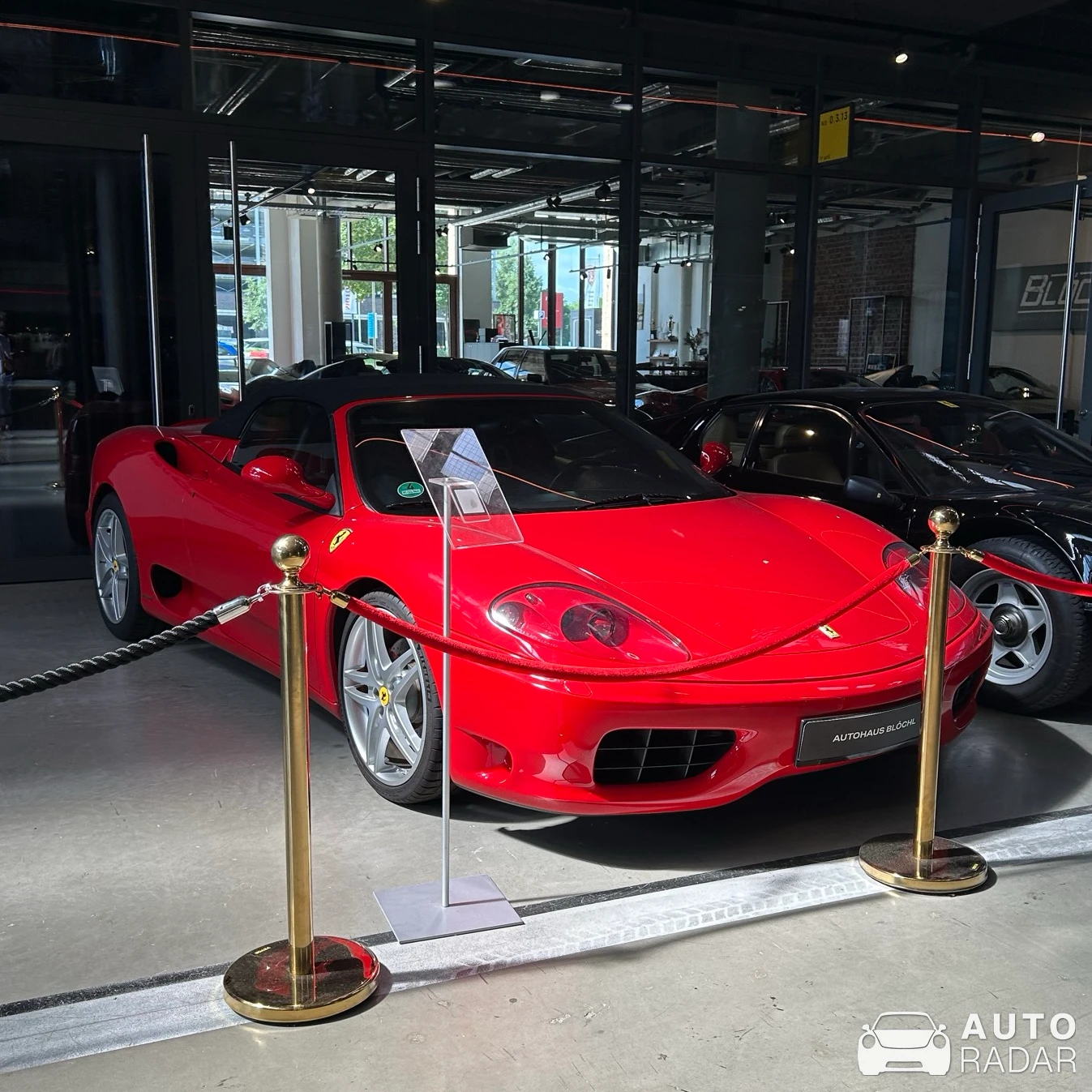 Ferrari 360 Spider spotted in München