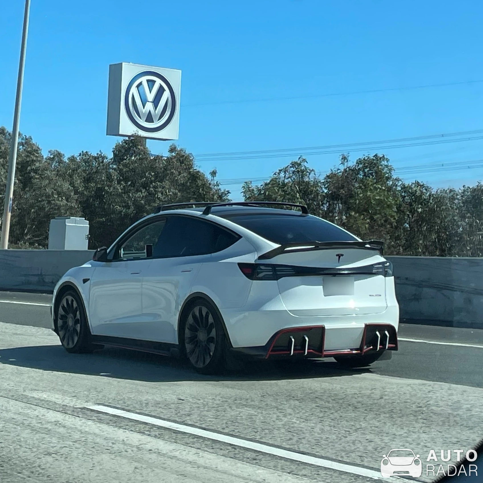 Tesla Model Y spotted in Hawthorne