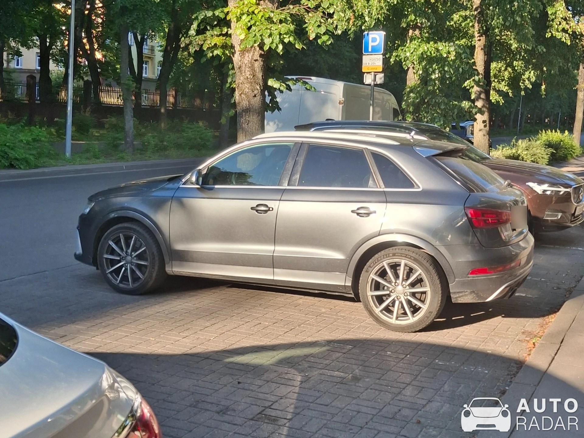 Audi RS Q3 spotted in Vilnius