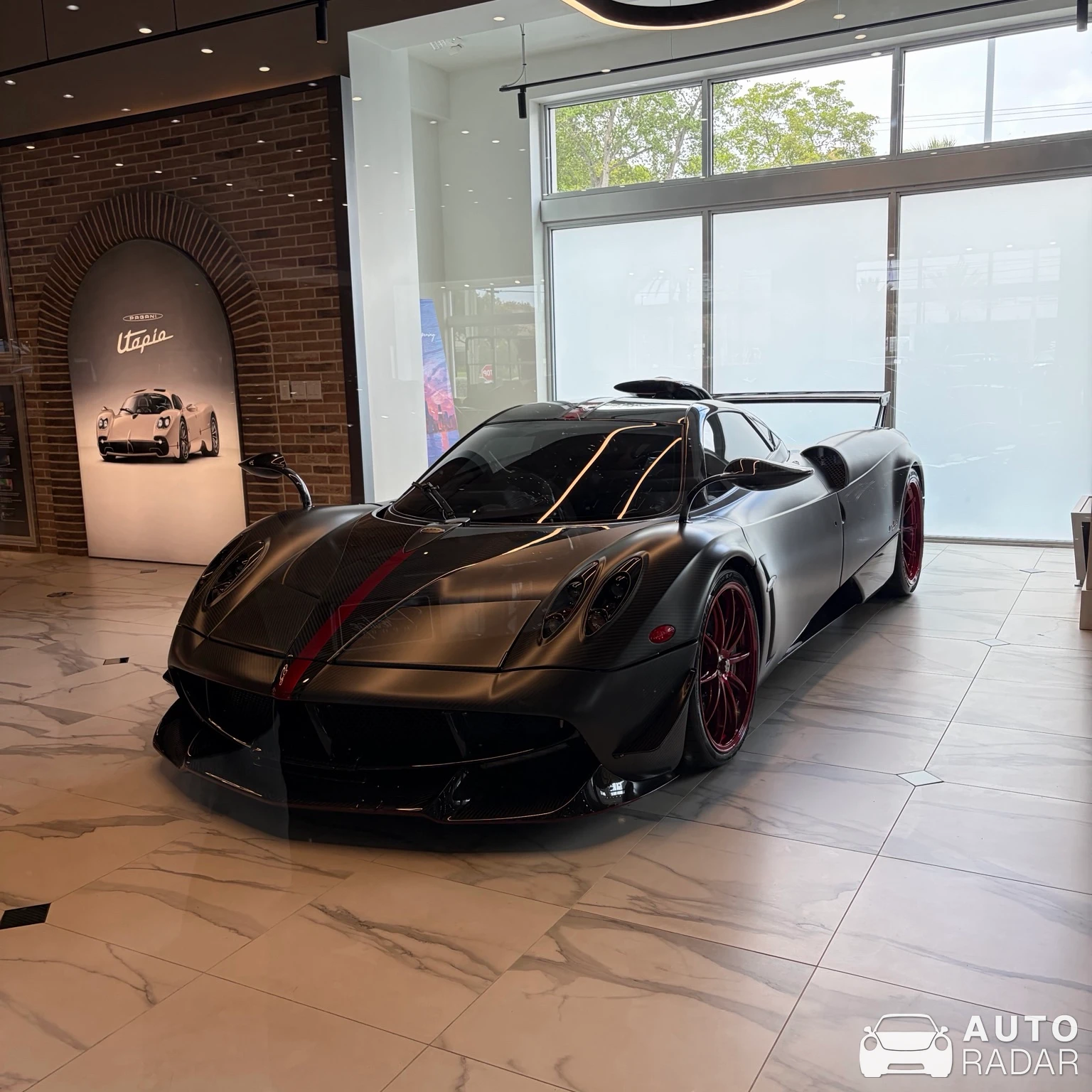 Pagani Huayra BC spotted in North Miami Beach