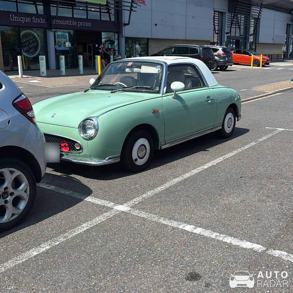 Nissan Figaro spotted in Grays