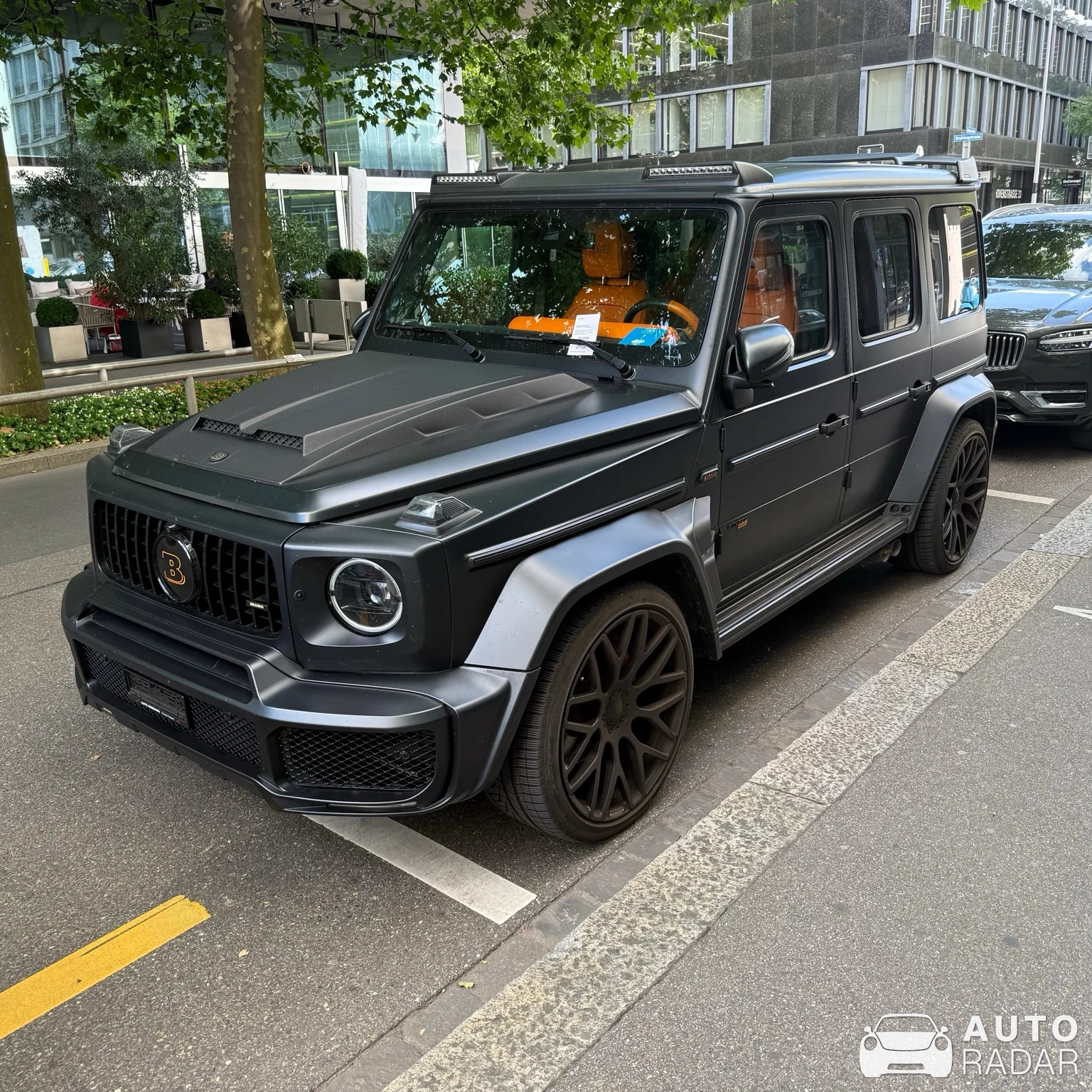 Mercedes-AMG Brabus G 800 spotted in Zürich