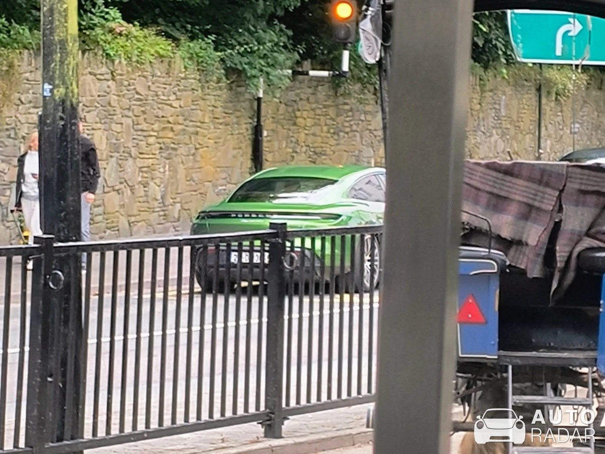 Porsche Taycan spotted in Killarney