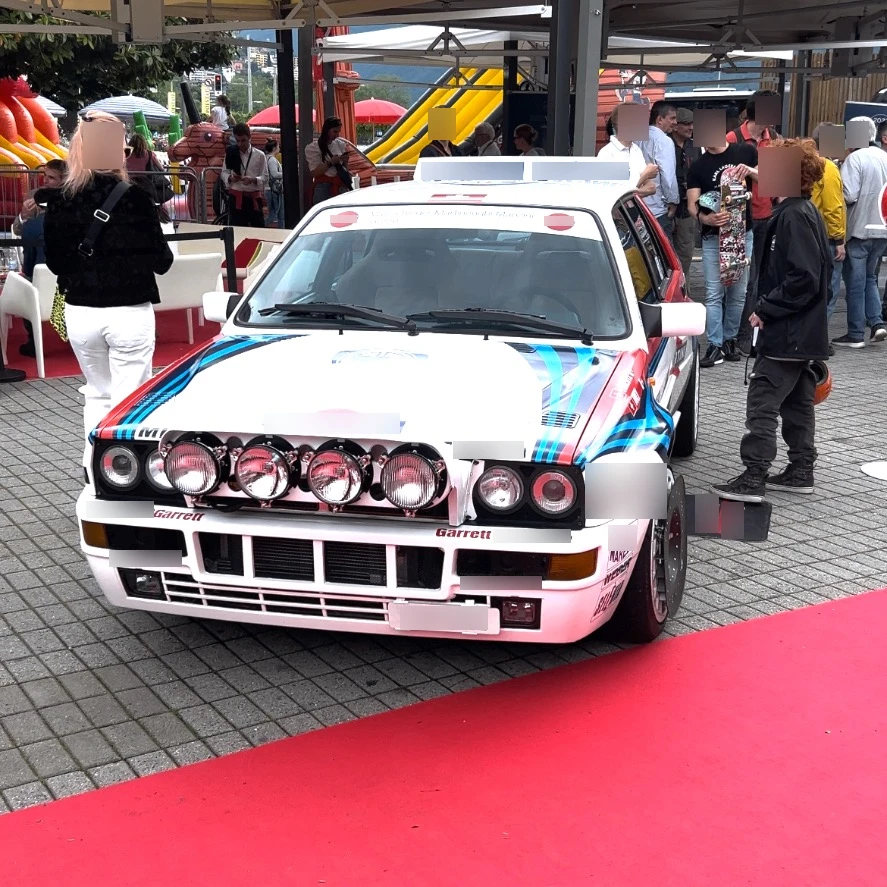 Lancia Delta spotted in Lugano, Svizzera