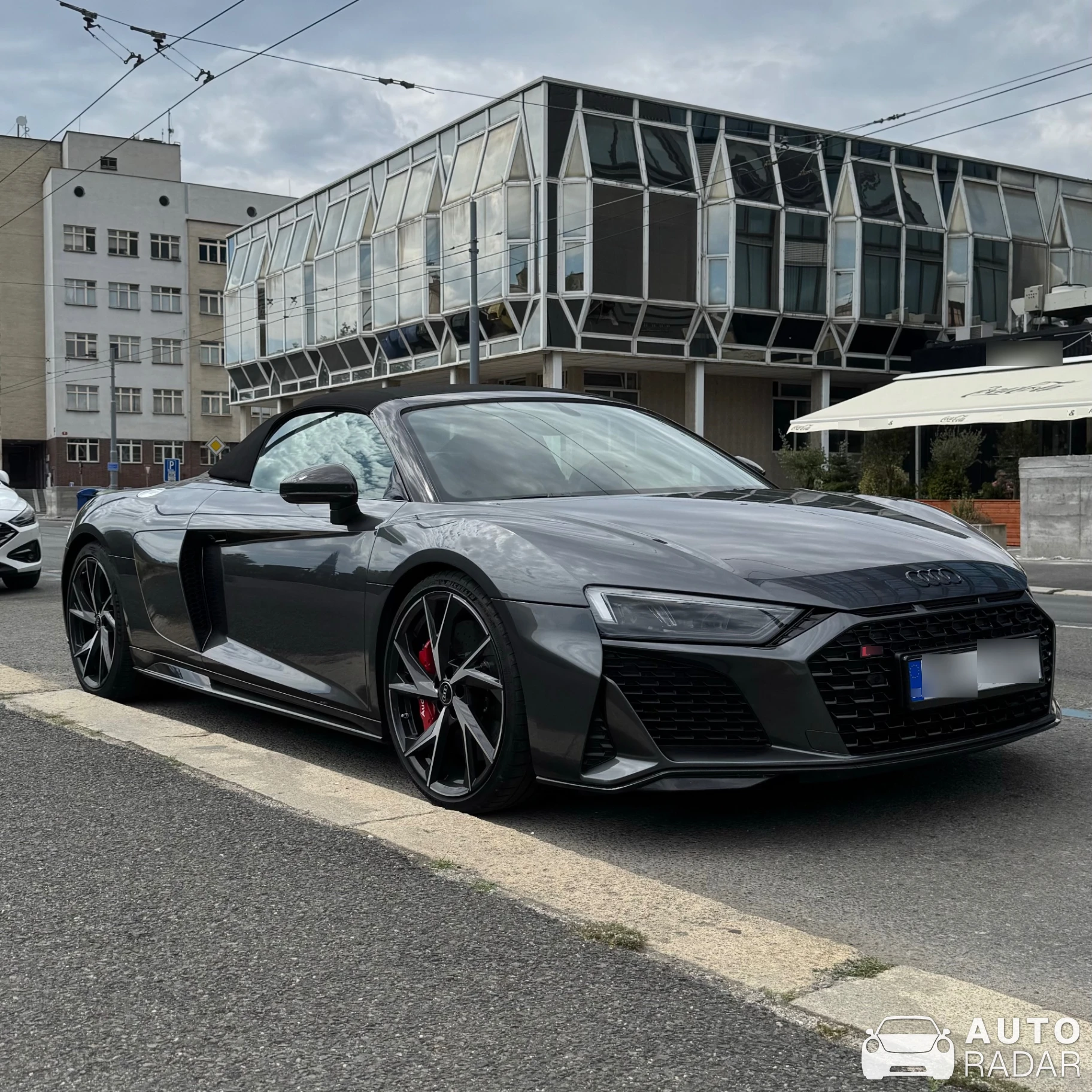 Audi R8 V10 Spyder spotted in Pilsen, Czechia