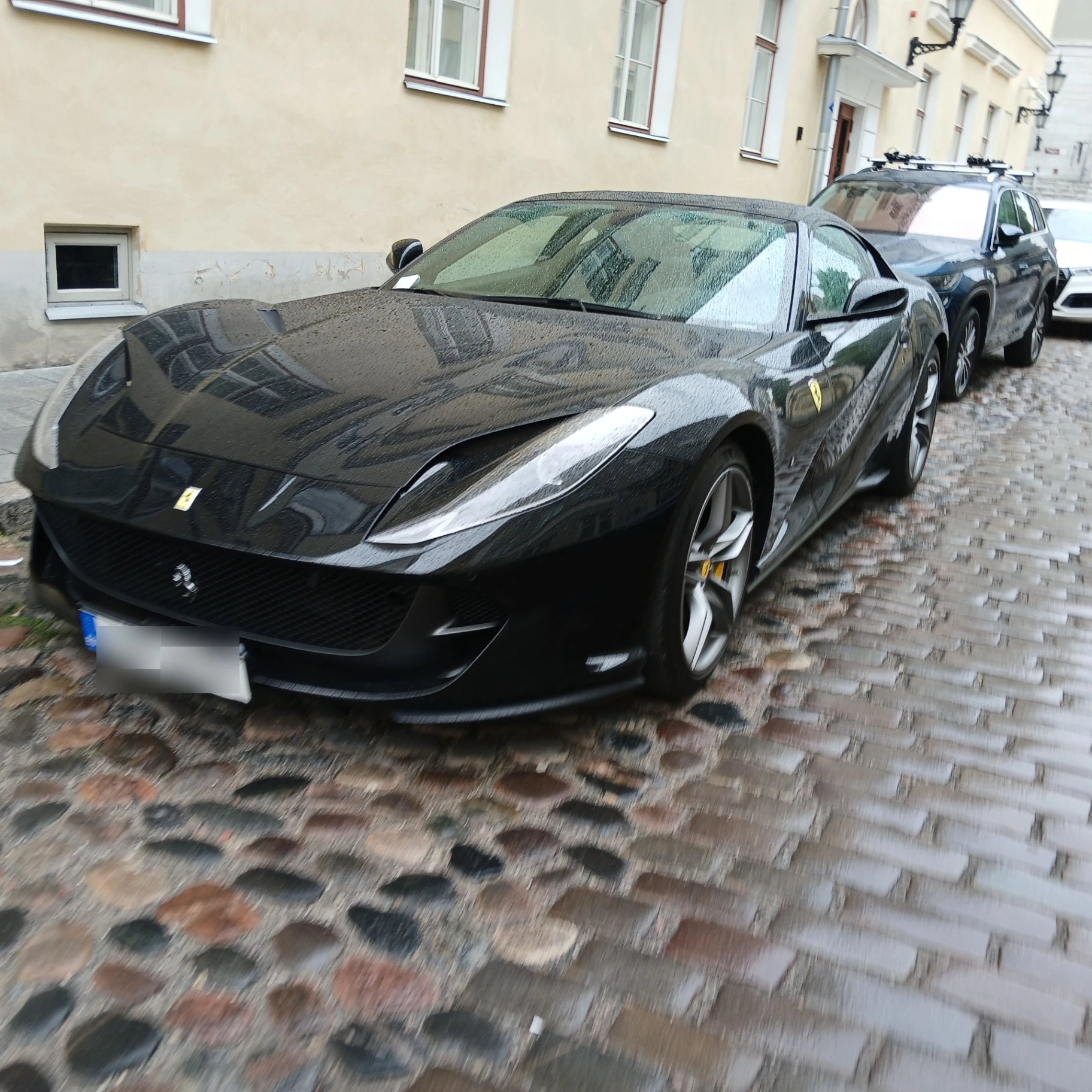 Ferrari 812 Superfast spotted in Tallinn, Estonia