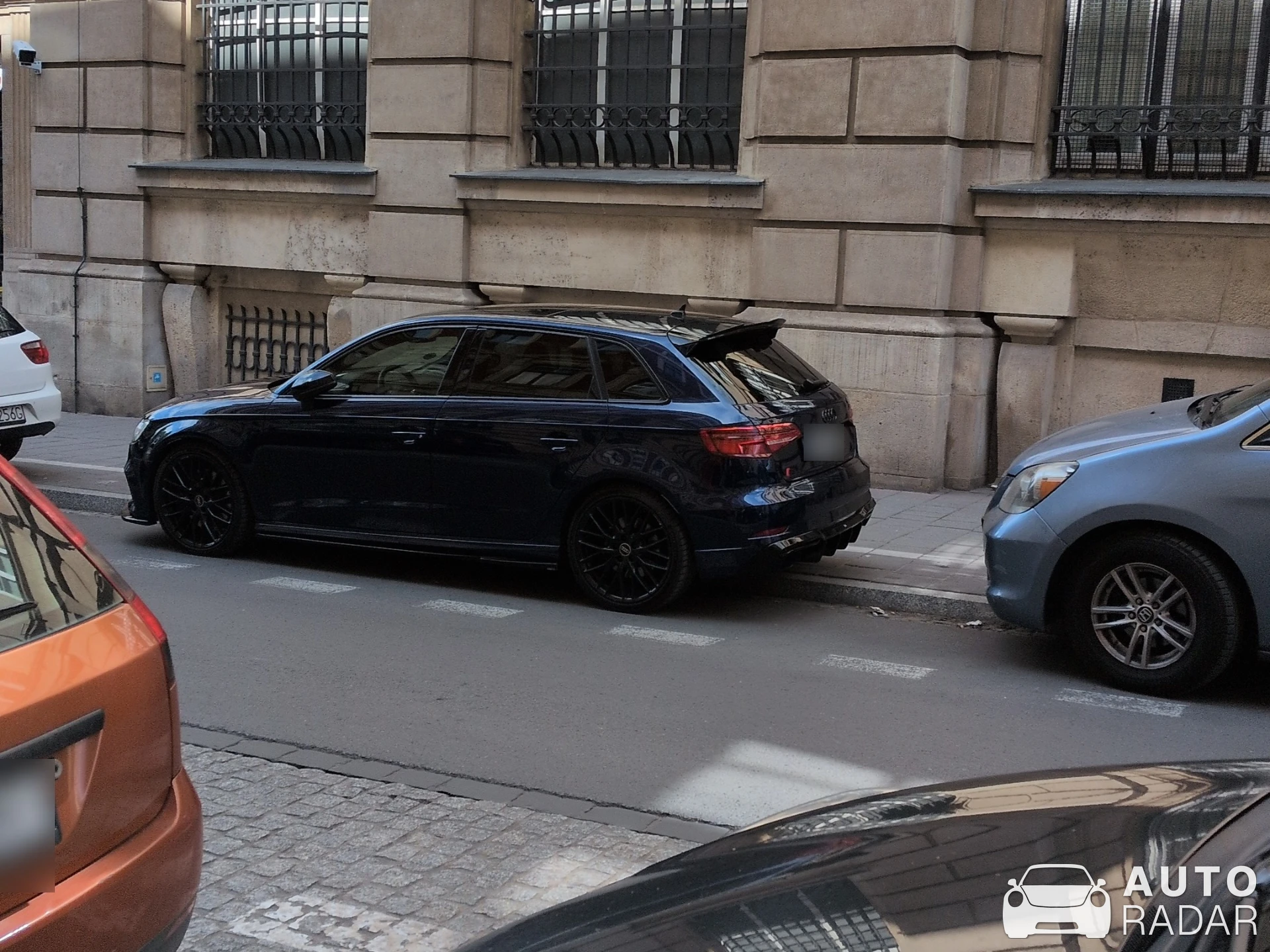 Audi RS3 Sportback 8V spotted in Kraków