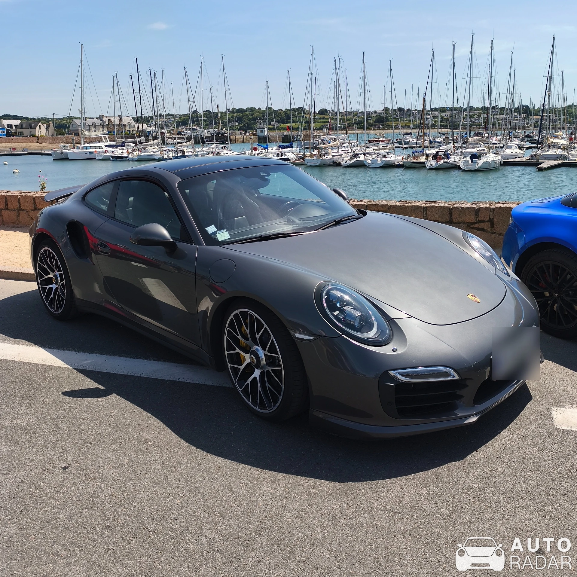 Porsche 991 Turbo S MkI spotted in Perros-Guirec