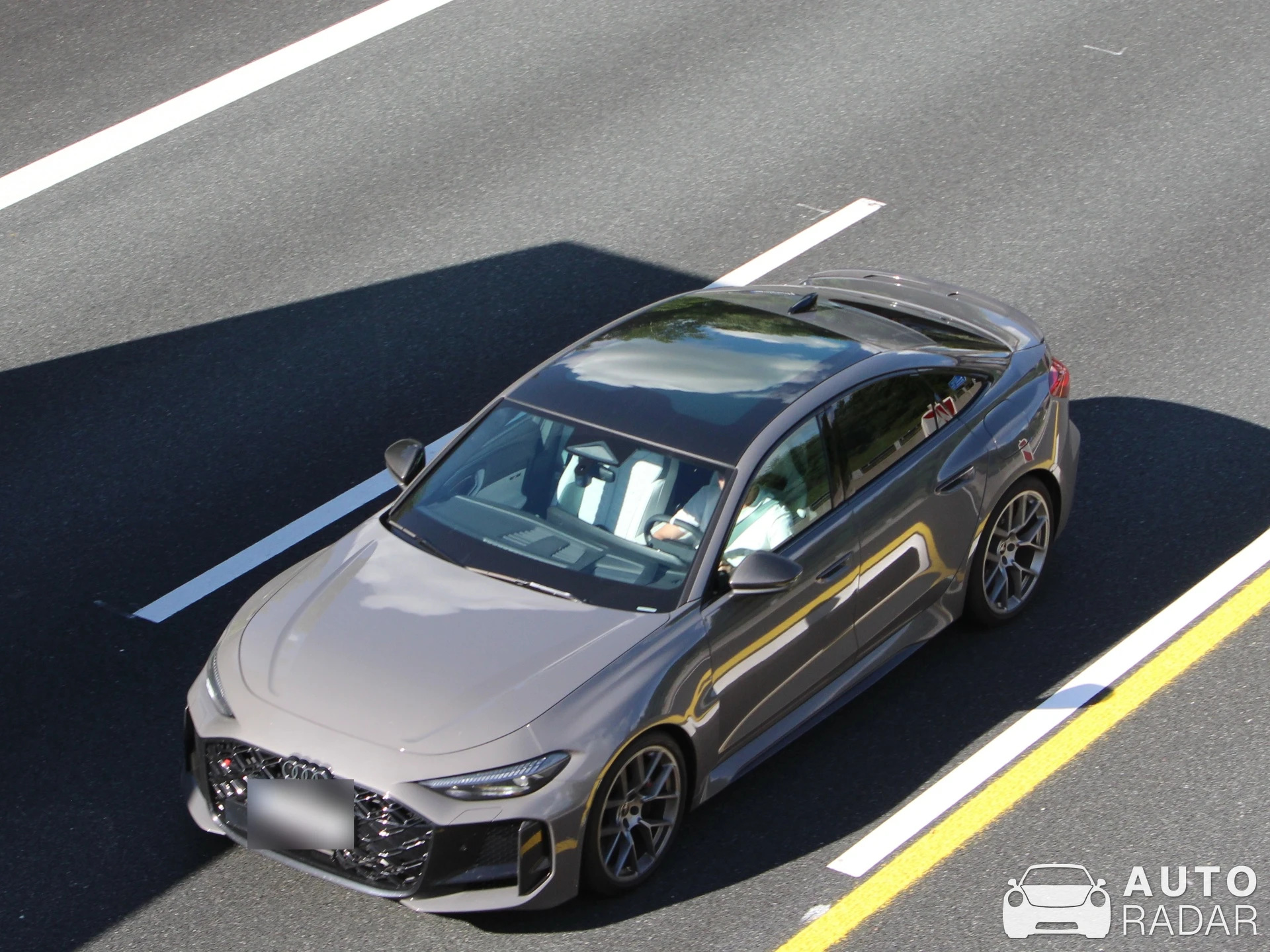 Audi RS5 Sedan B10 Mule spotted in Chemnitz