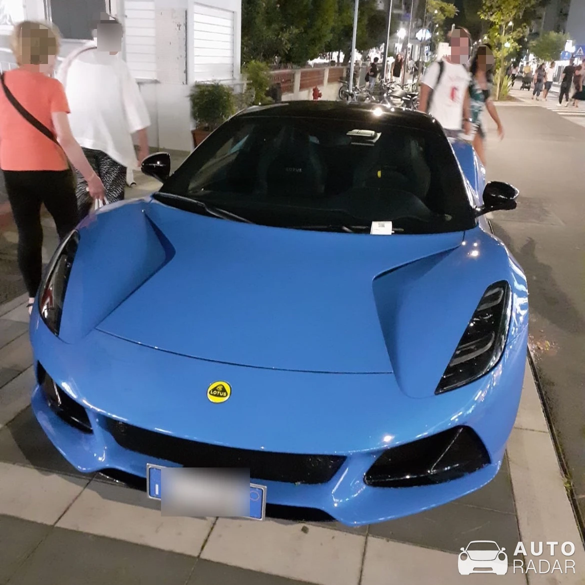 Lotus Emira V6 First Edition spotted in Lido degli Estensi, Italy