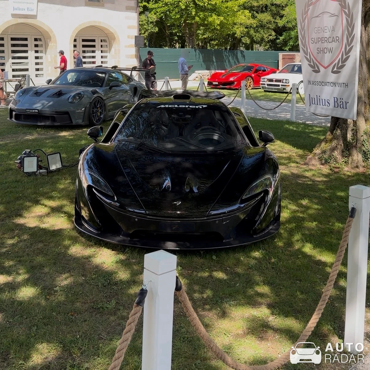 McLaren P1 spotted in Chéserex