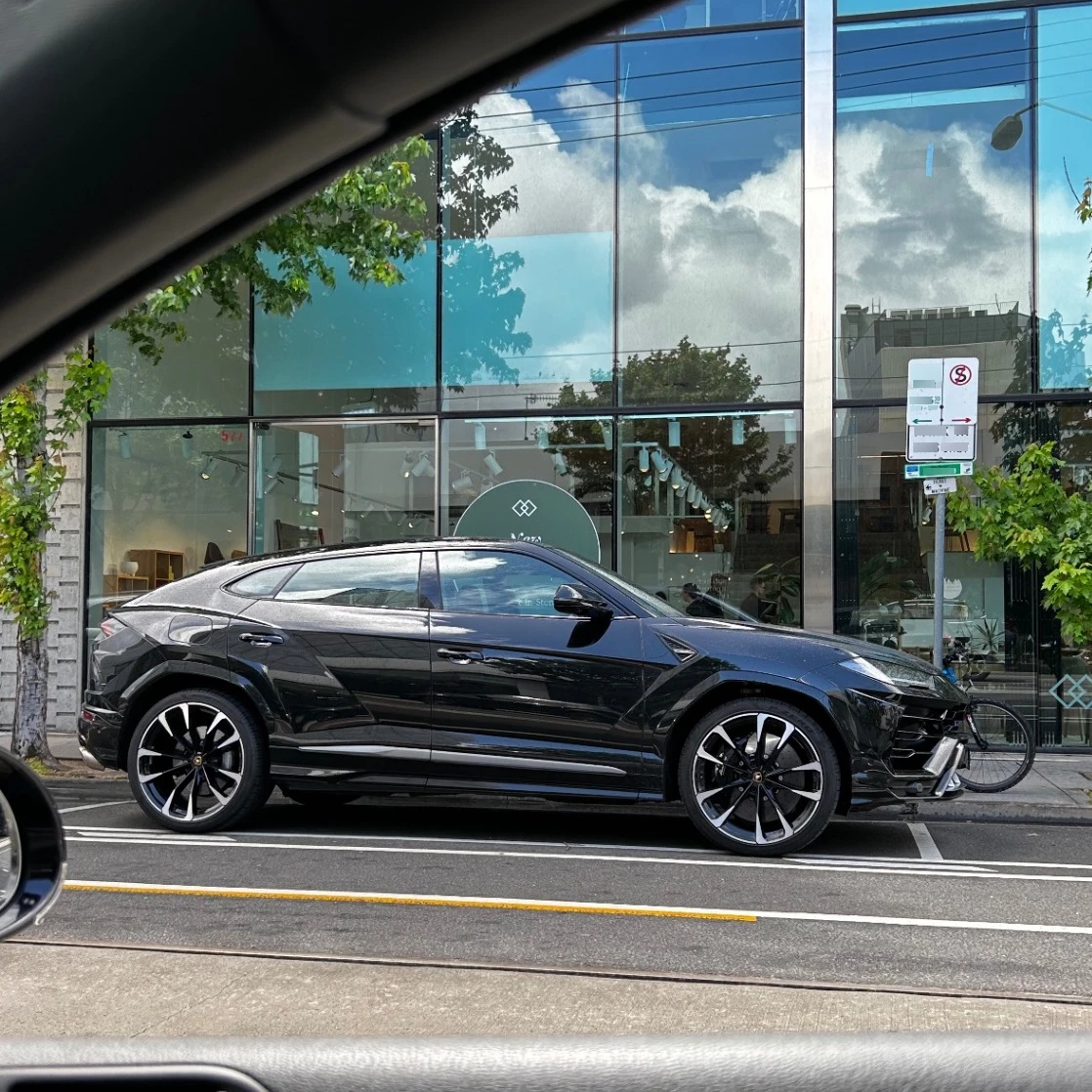 Lamborghini Urus spotted in Cremorne, Australia