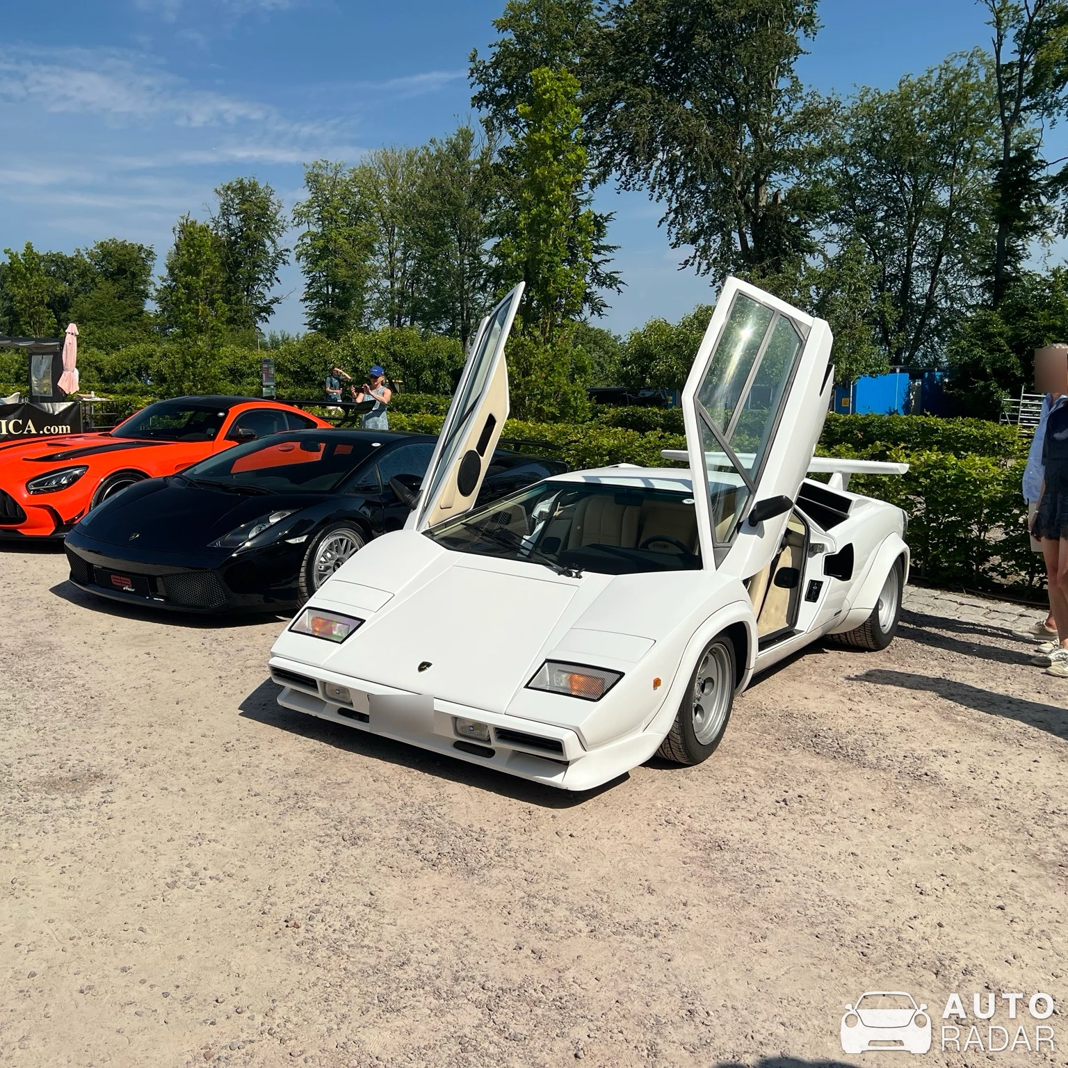 Lamborghini Countach Replica spotted in Båstad