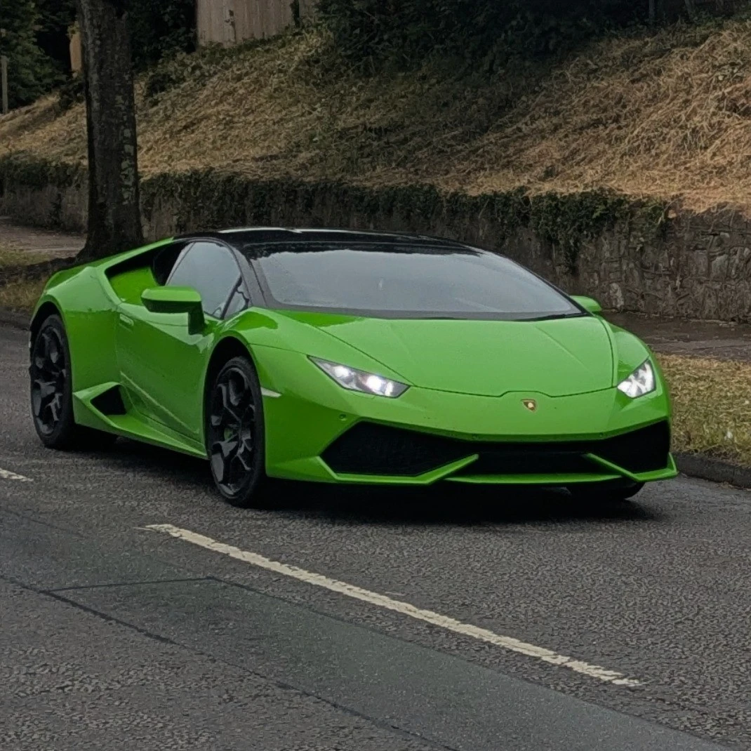 Lamborghini Huracán spotted in Cardiff, United Kingdom