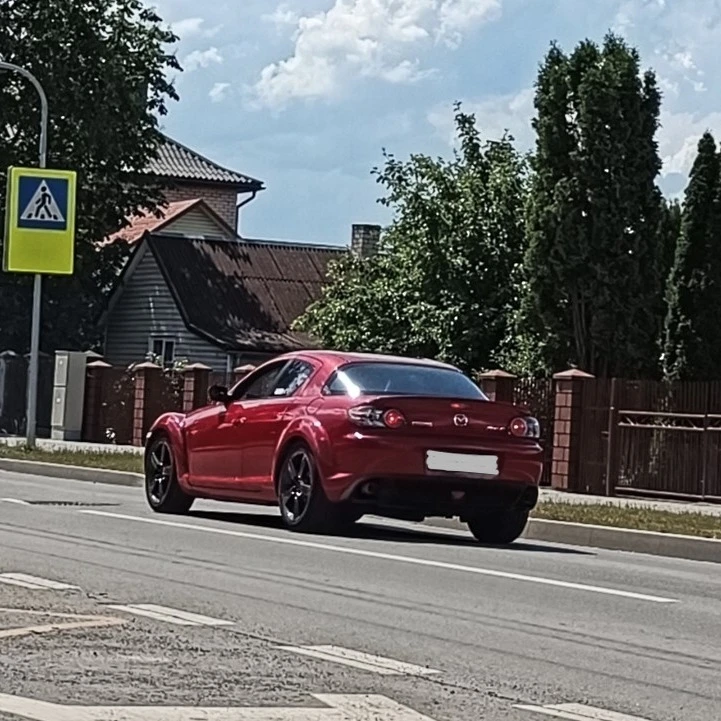 Mazda RX-8 spotted in Tauragė, Lithuania