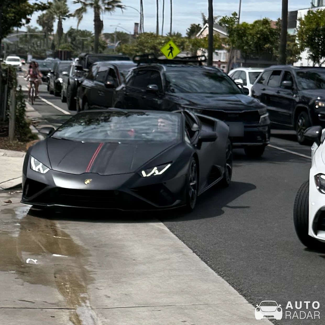 Lamborghini Huracán LP580-2 Spyder spotted in Seal Beach