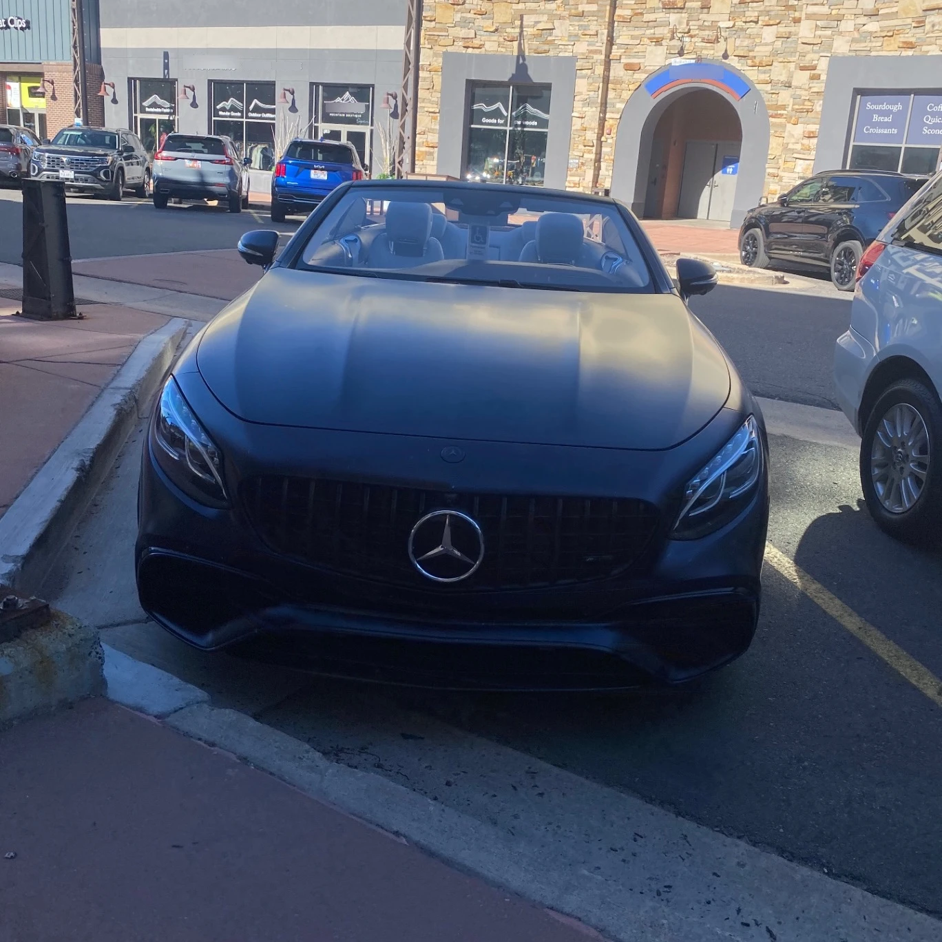 Mercedes Amg spotted in Park City, United States