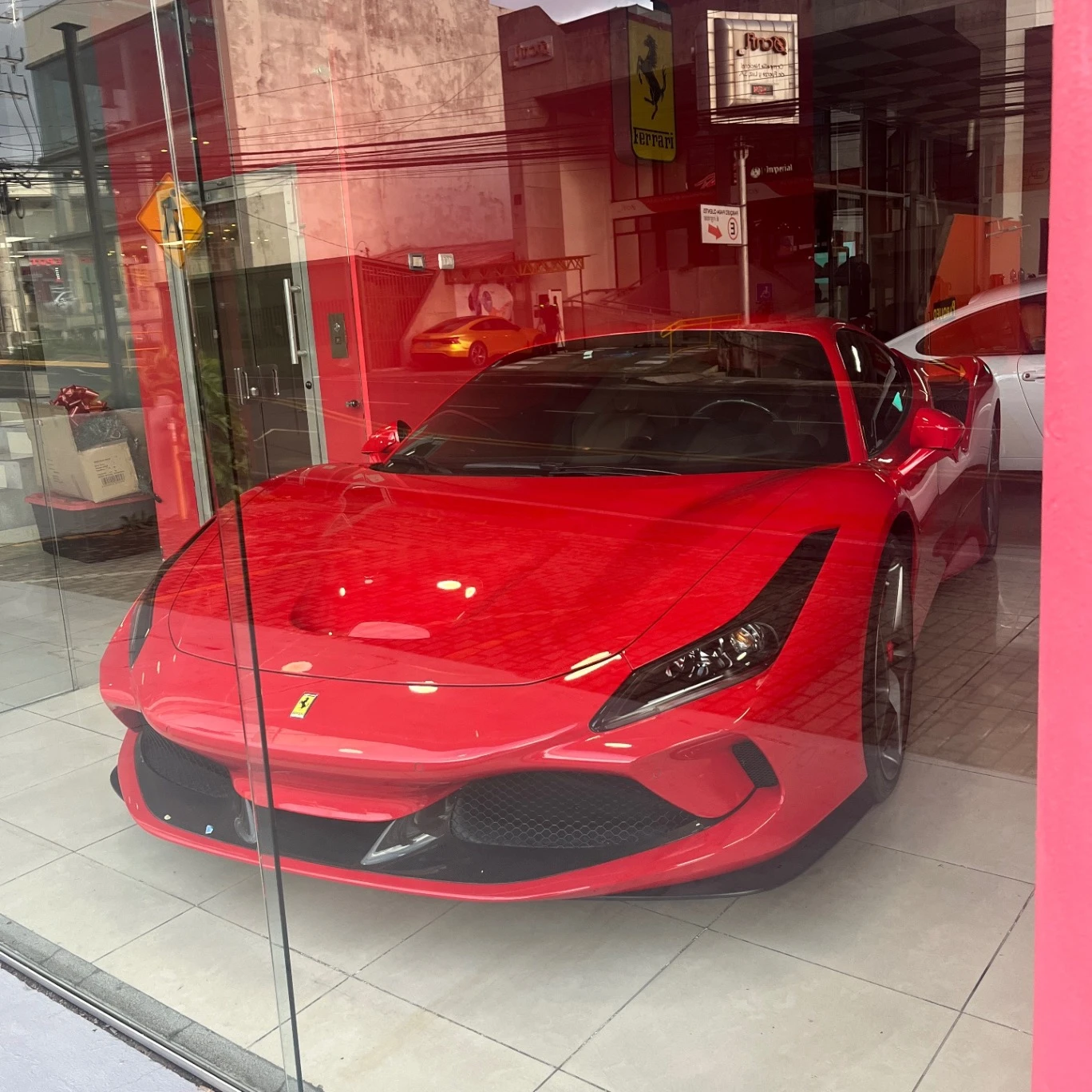 Ferrari F8 Tributo spotted in San Rafael, Costa Rica