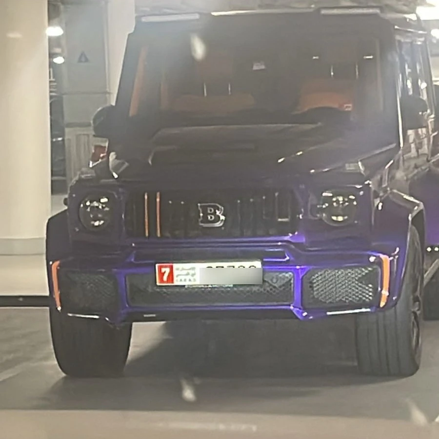 Mercedes-AMG Brabus G 800 spotted in أبو ظبي, United Arab Emirates