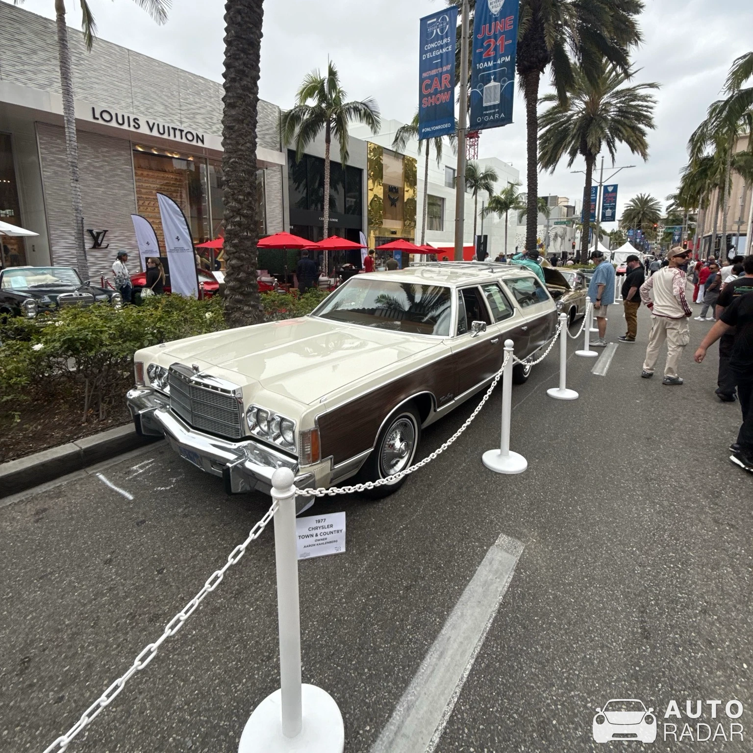 Chrysler Town & Country spotted in Beverly Hills, United States