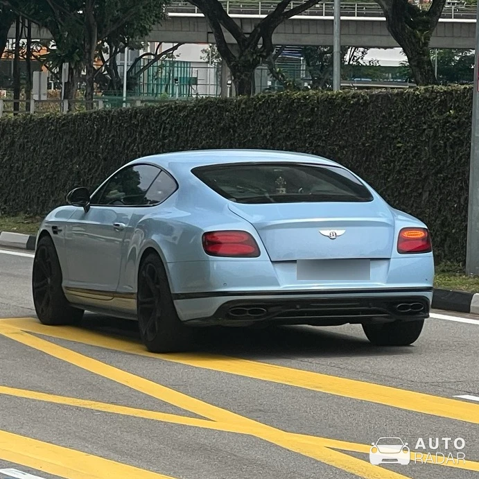 Bentley Continental GT V8 S spotted in Singapore