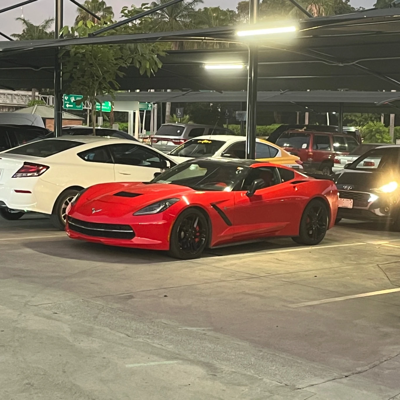 Chevrolet Corvette C7 spotted in Tapachula de Córdova y Ordóñez, México
