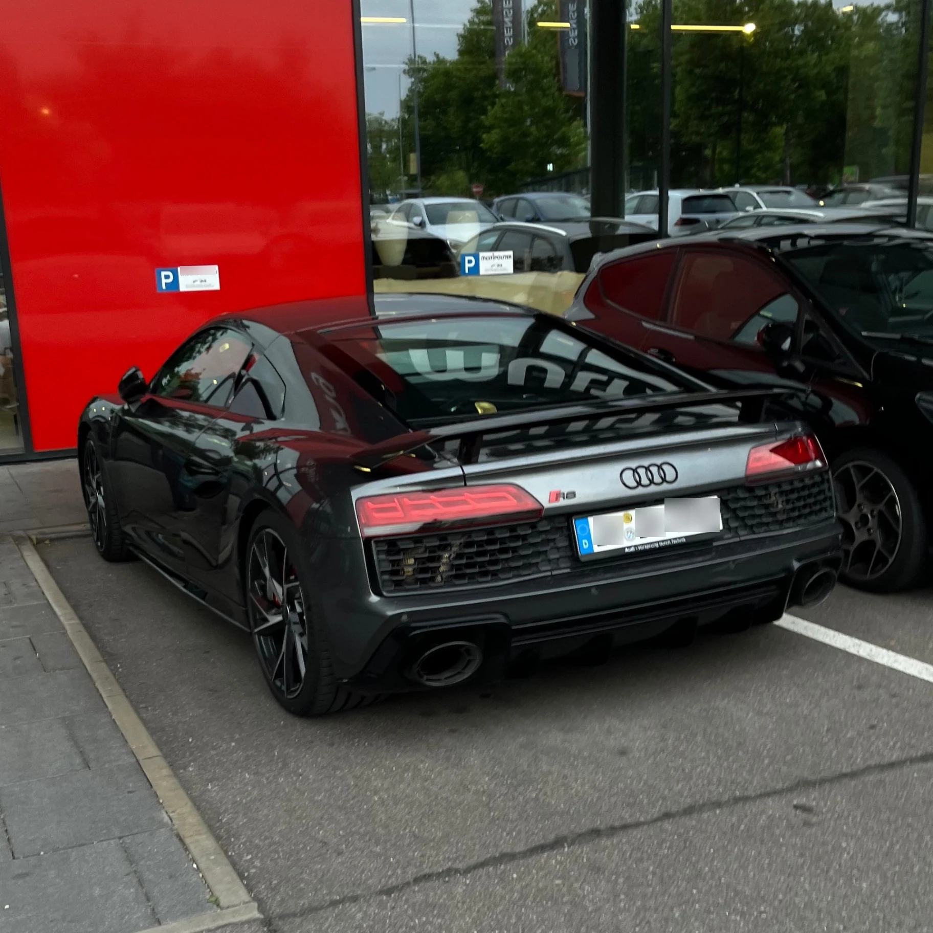 Audi R8 V10 spotted in Ingolstadt, Germany