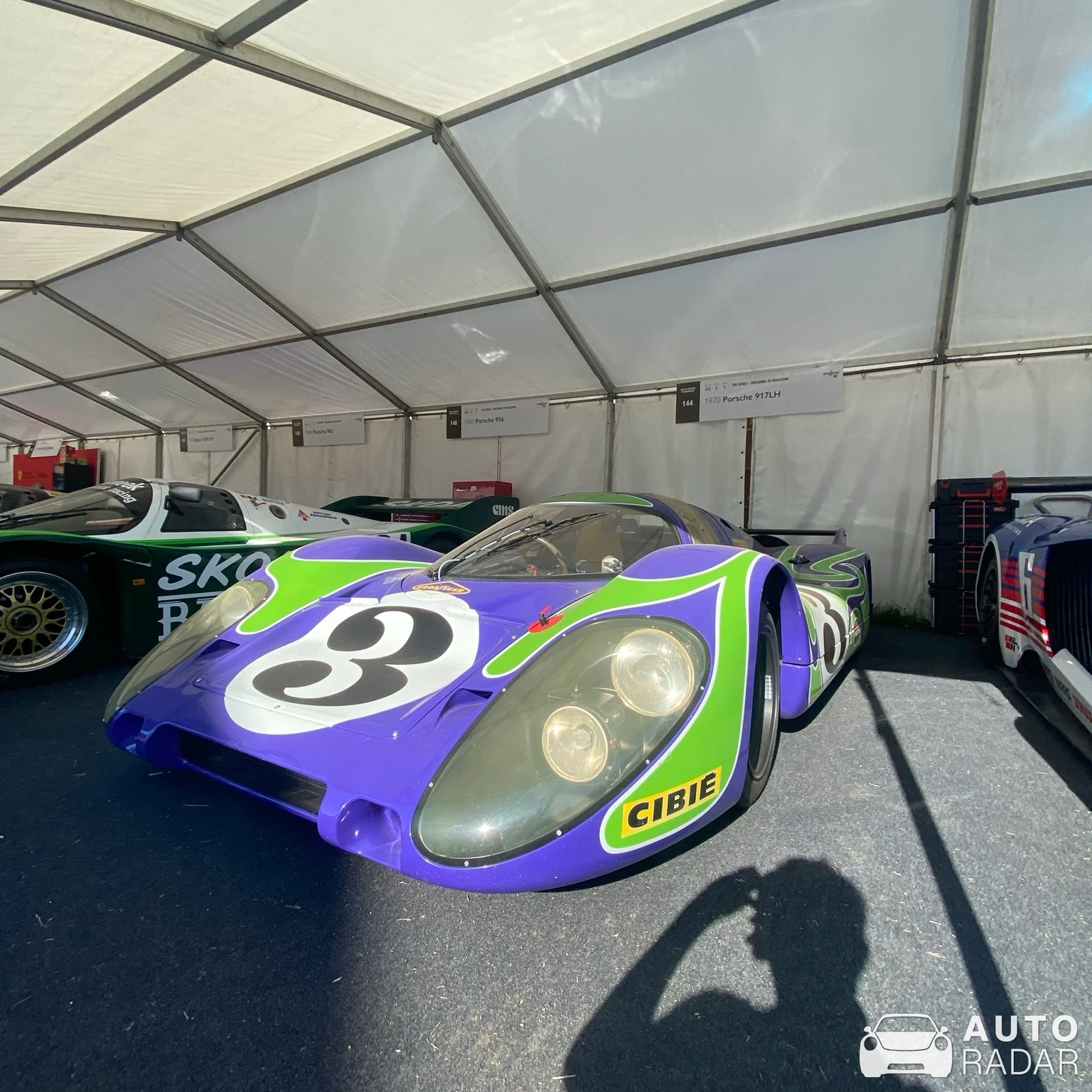 Porsche 917 spotted in Worthing