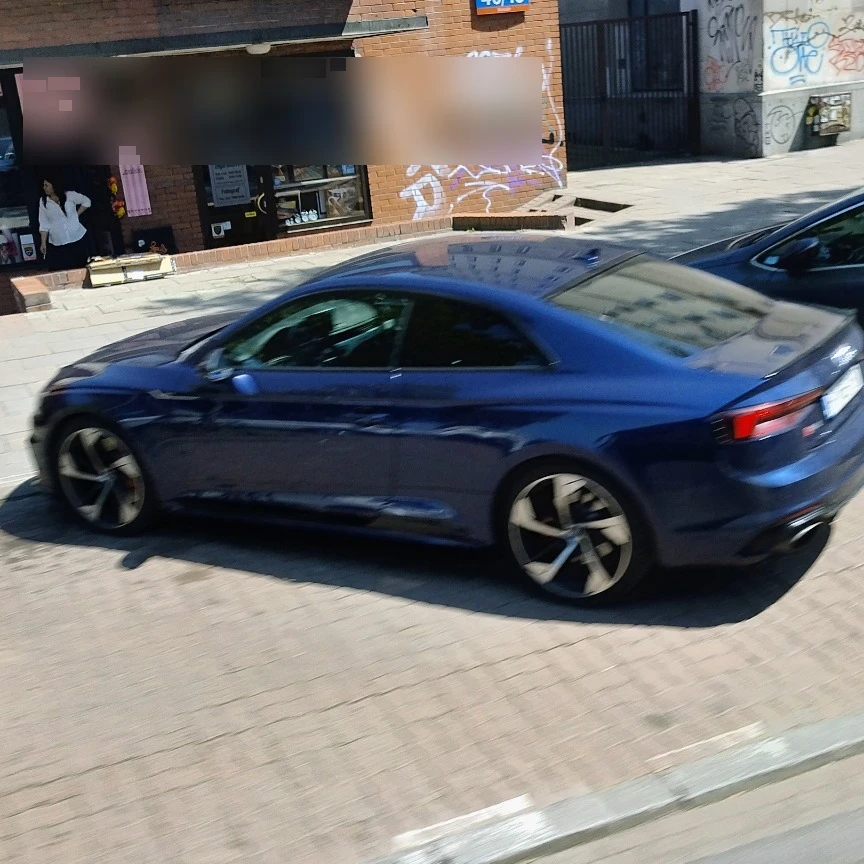Audi RS5 B9 spotted in Warszawa, Polska