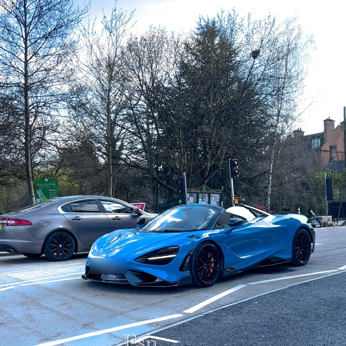 McLaren 765LT Spider spotted in Matlock, United Kingdom