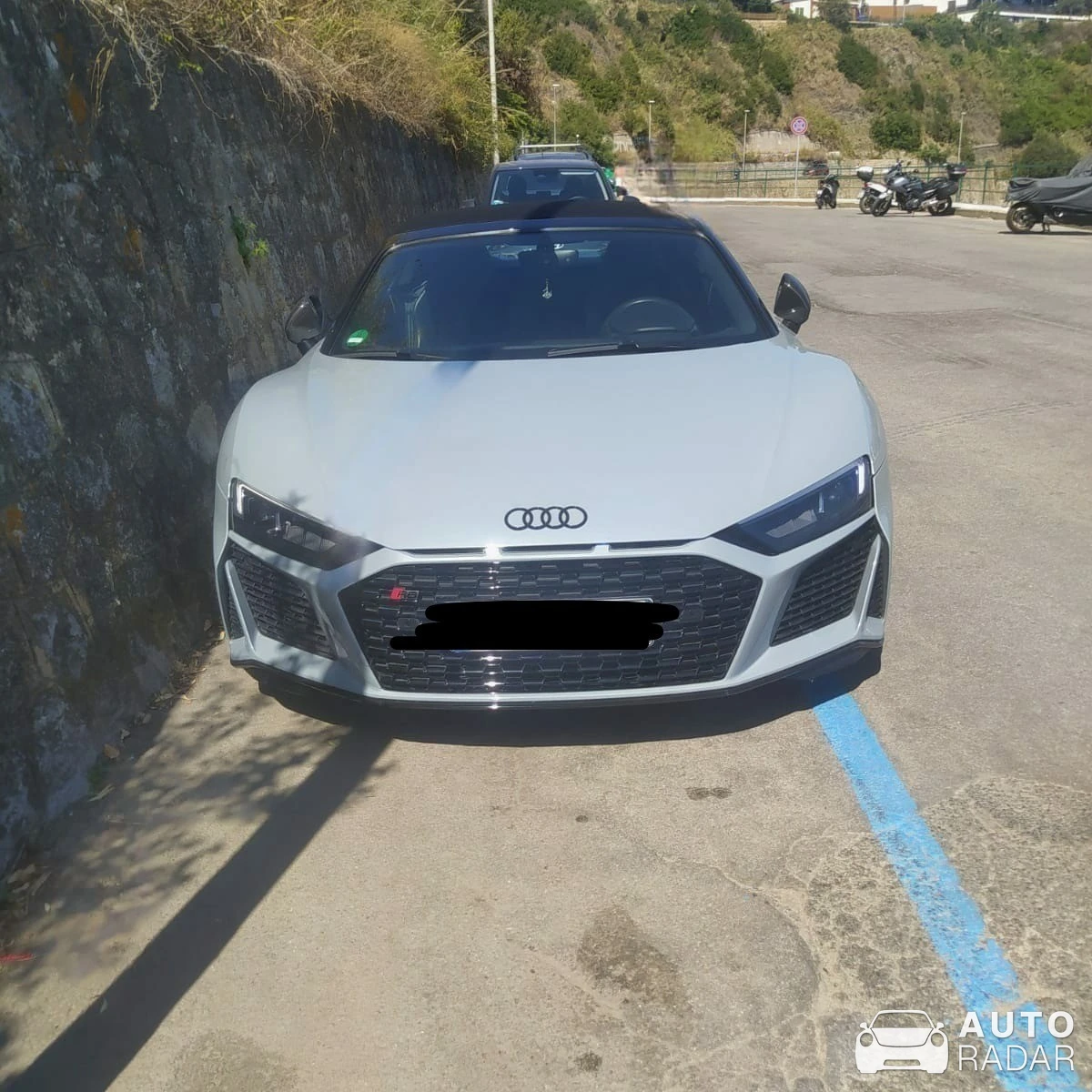 Audi R8 Spyder SR.66 spotted in Cefalù, Italy