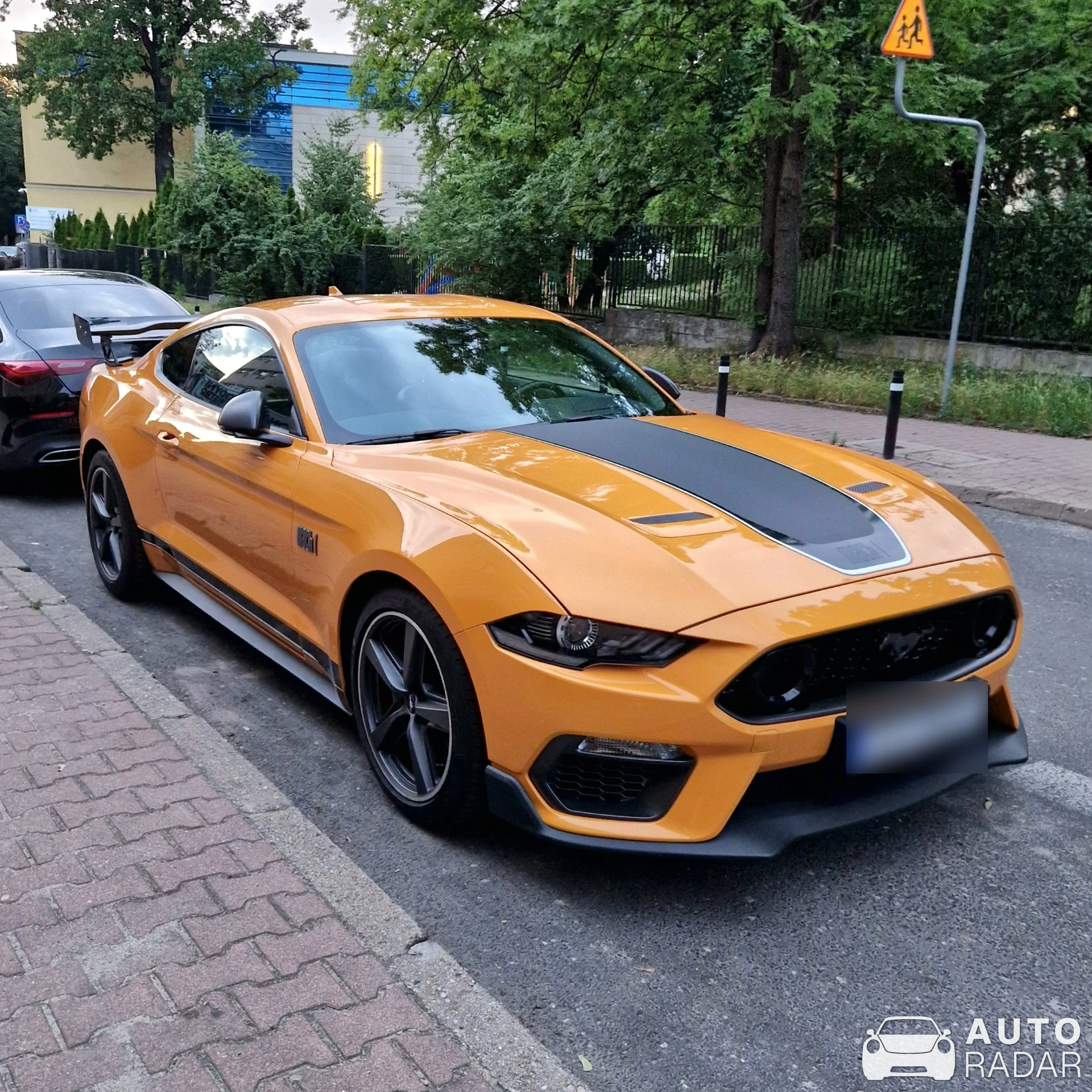 Ford Mustang Mach 1 S550 spotted in Zielona Góra