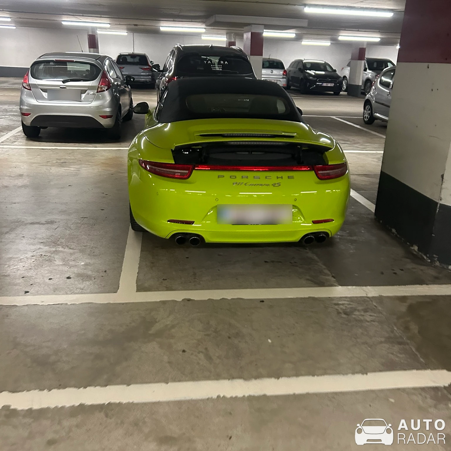 Porsche 991 Carrera 4S Cabriolet MkII spotted in Leuven