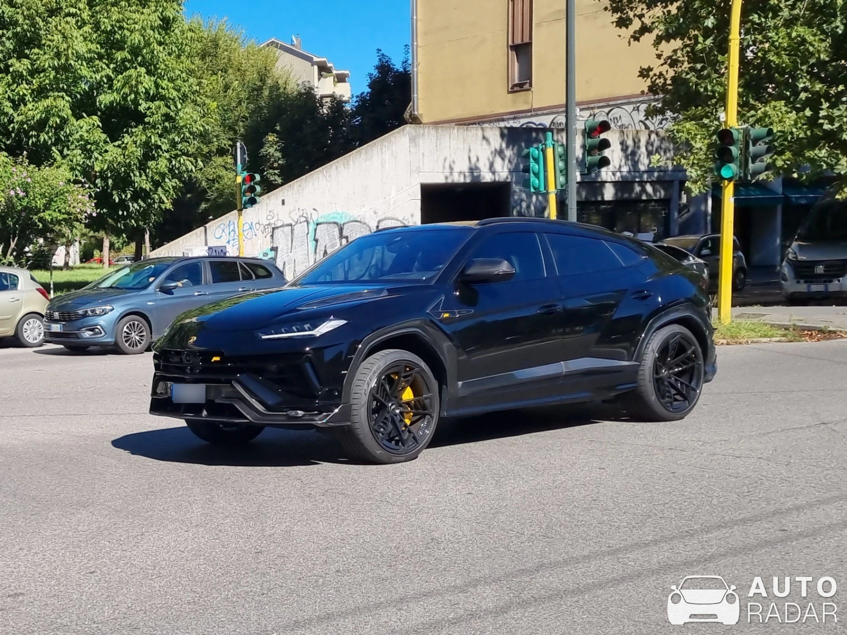Lamborghini ABT Urus Scatenato spotted in Milano, Italia