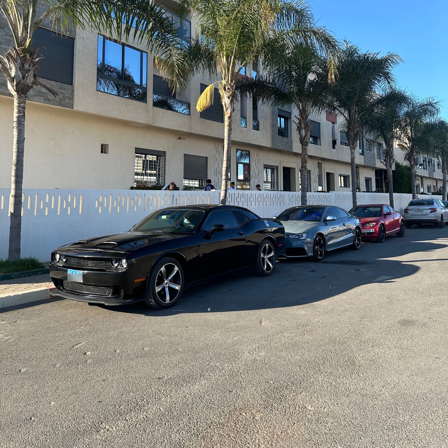 Dodge Challenger SRT spotted in Témara, Morocco
