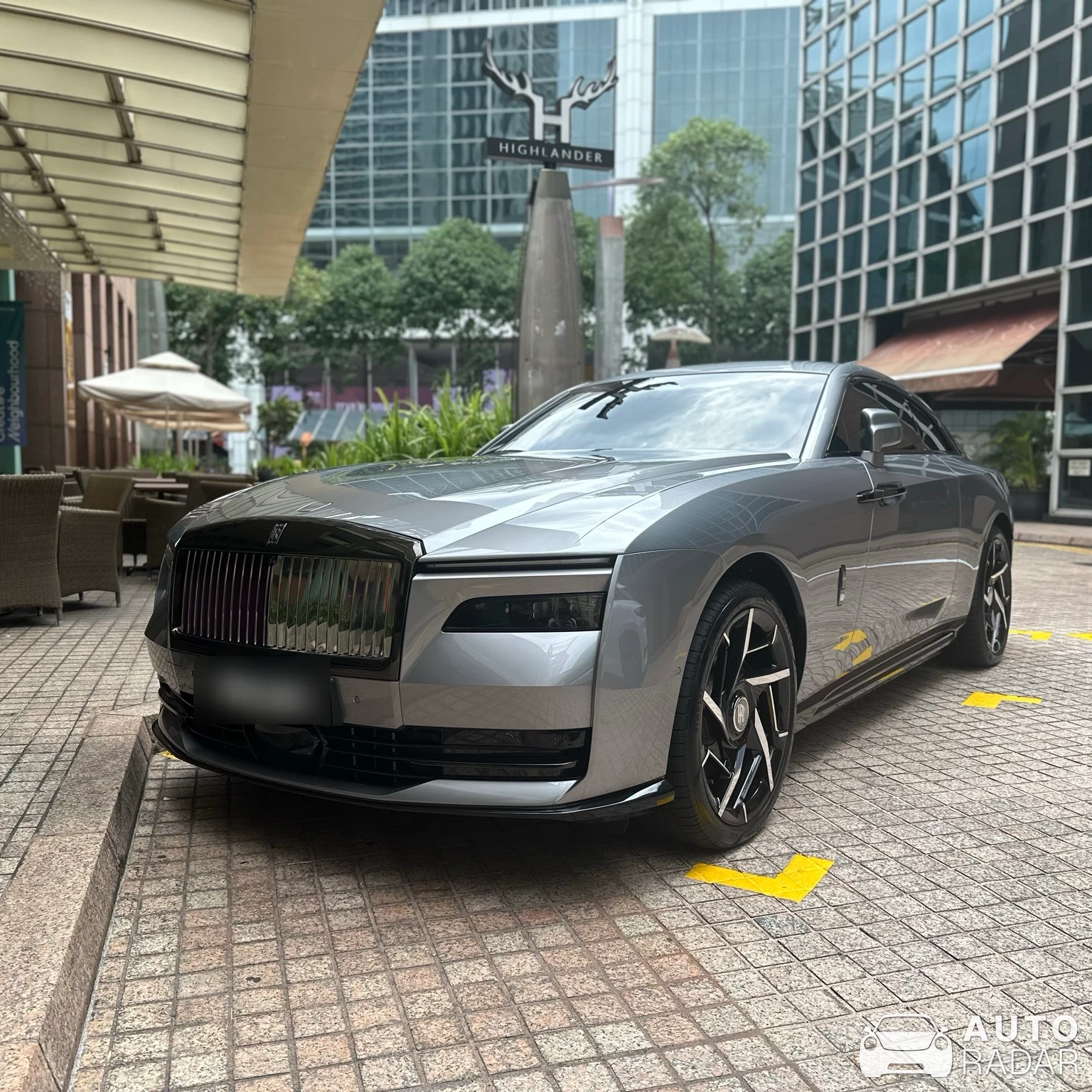 Rolls-Royce Spectre spotted in Singapore