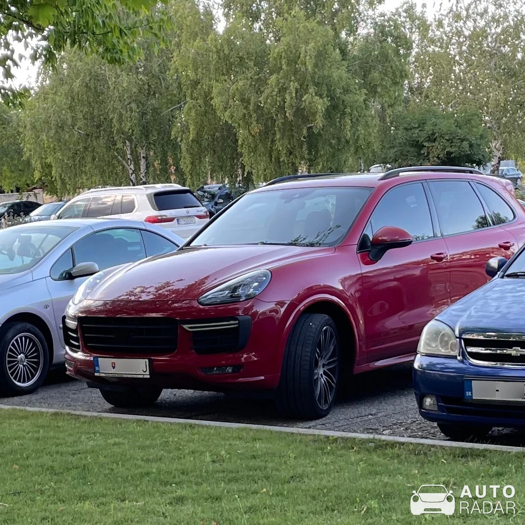 Porsche Cayenne 2018 spotted in Dunajská Streda, Slovakia