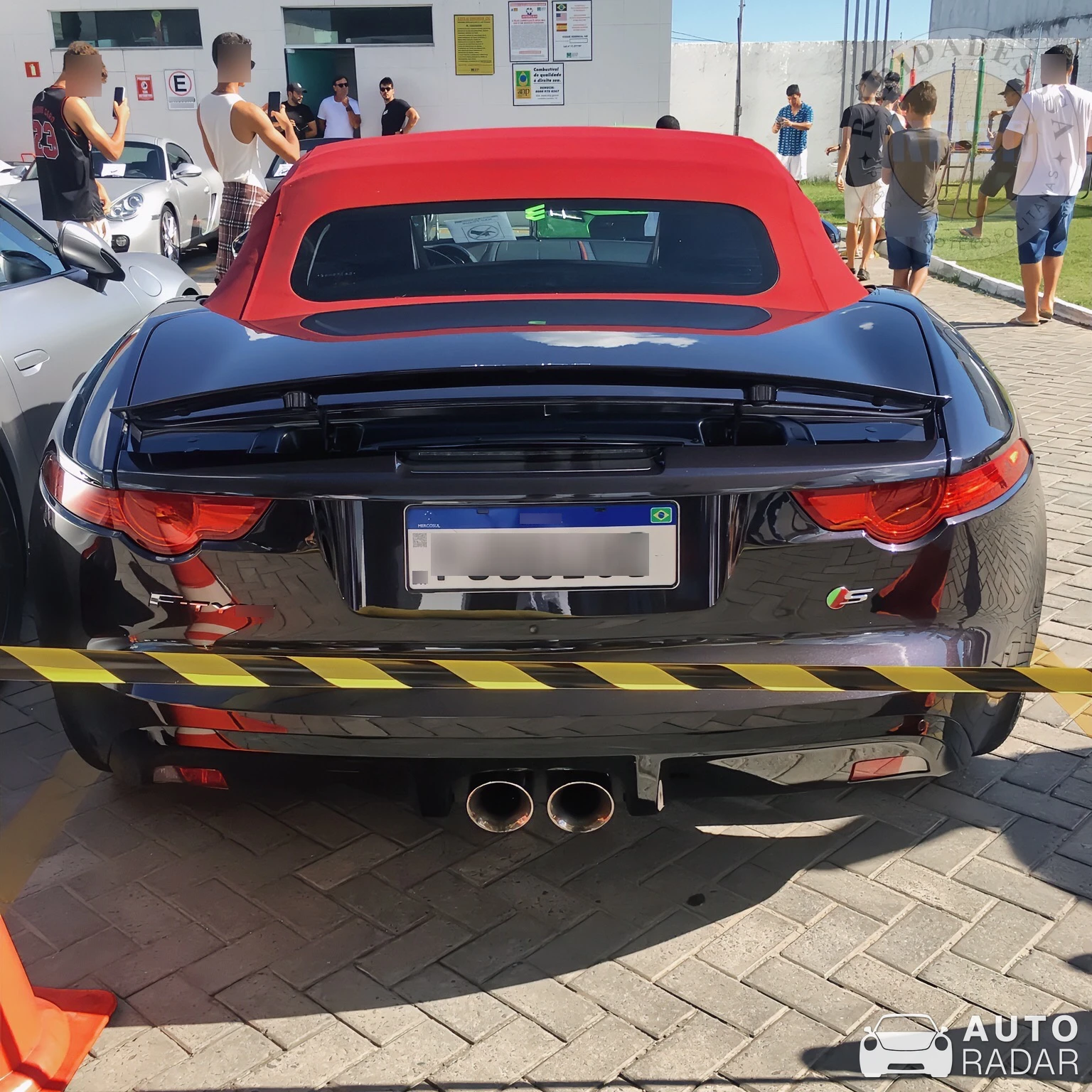Jaguar F-TYPE S Convertible 2017 spotted in Feira de Santana, Brazil
