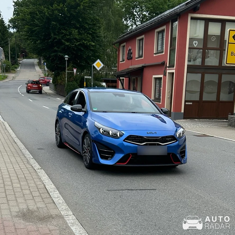 Kia Proceed spotted in Zwönitz