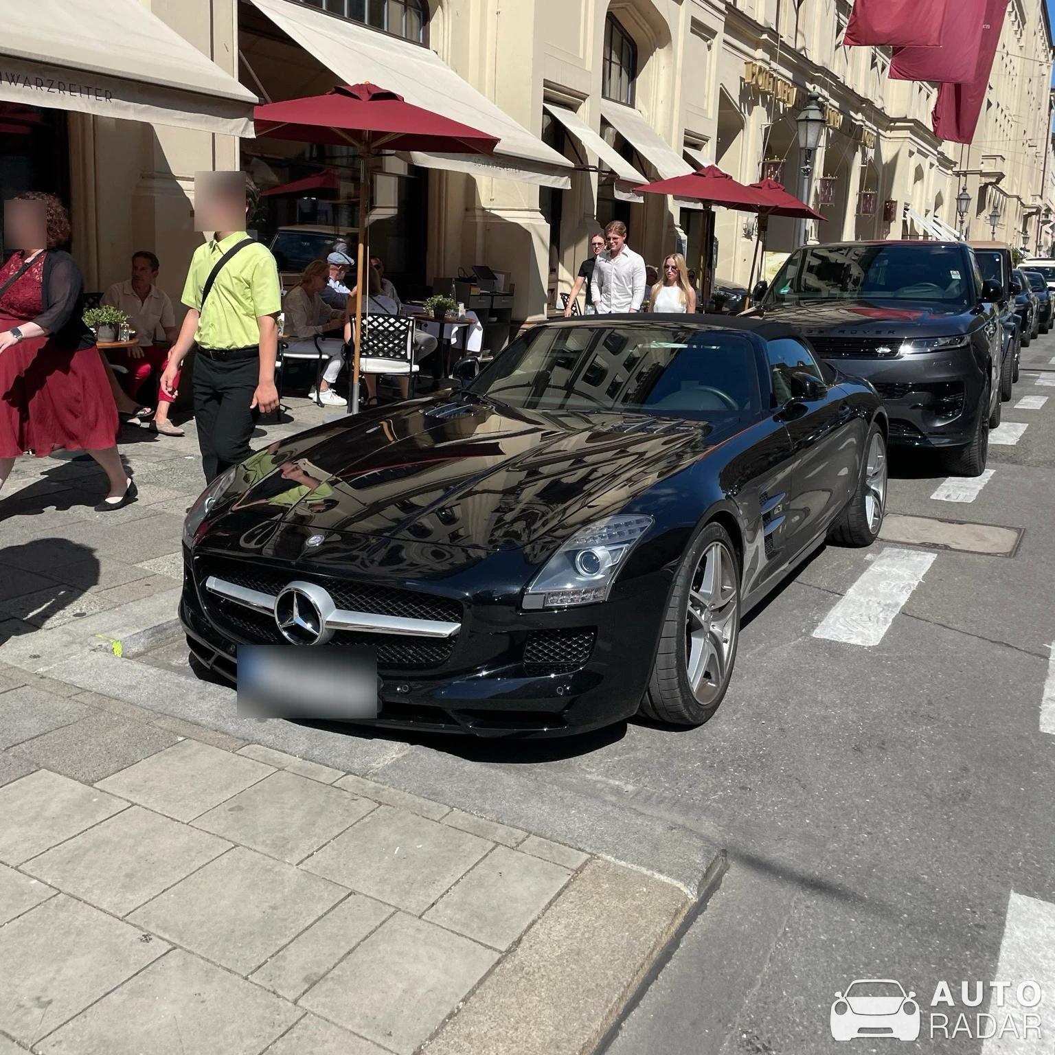 Mercedes-Benz SLS AMG Roadster spotted in München
